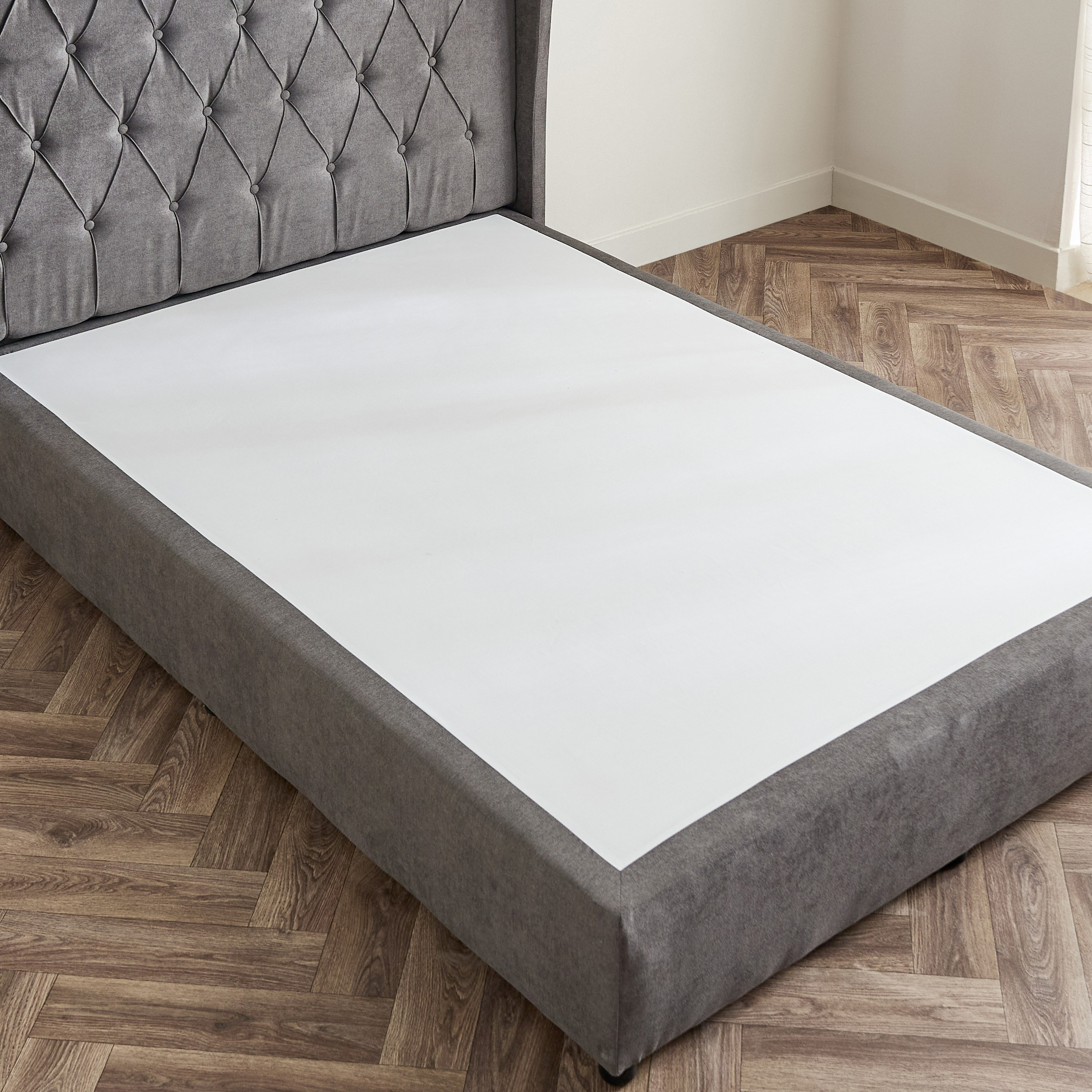 Curvy Chester Twin Upholstered Bed - 120x200 cm-hbxbedroom-bedsandbedsets-upholsteredbeds-twin-image-5