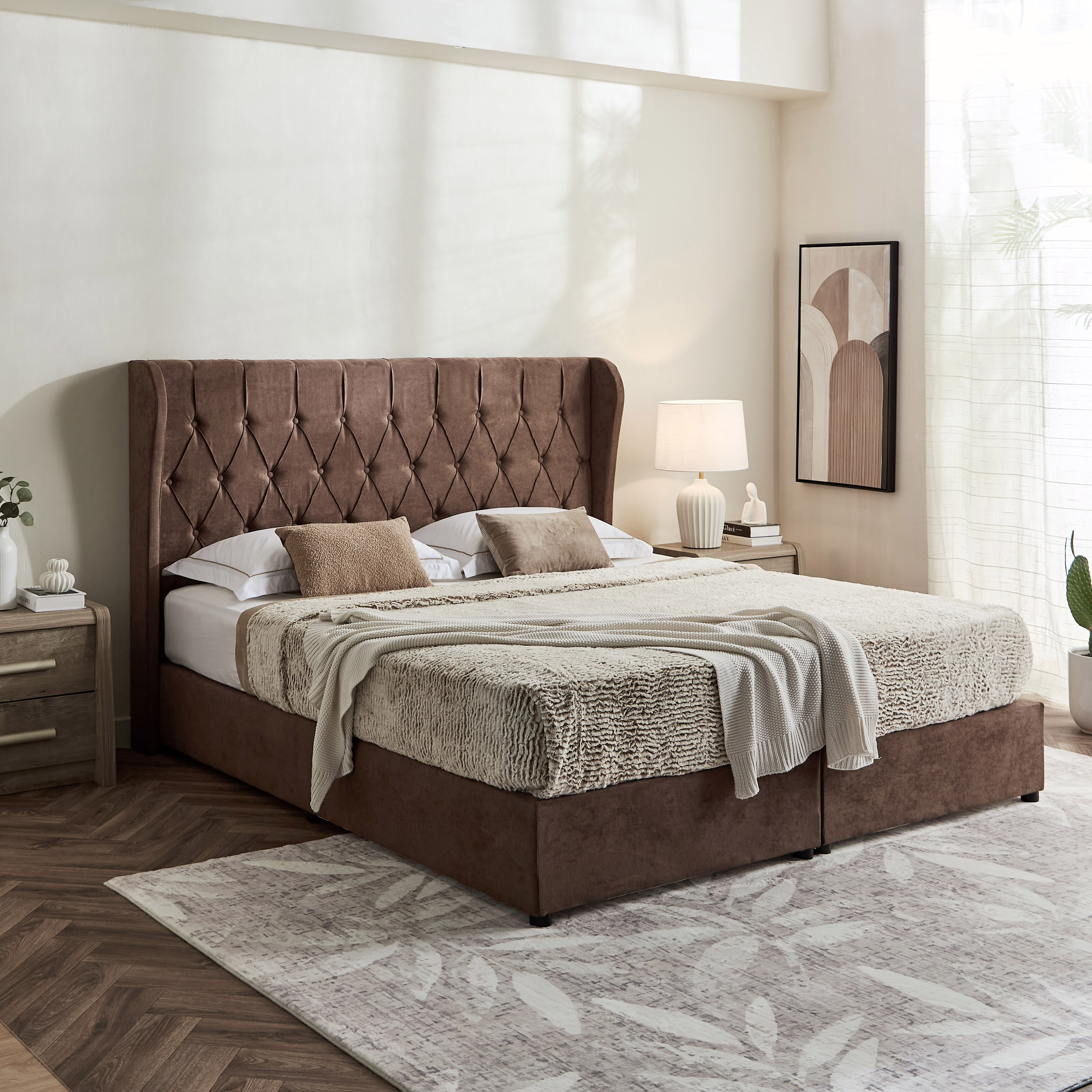 Curvy Chester King Upholstered Bed - 180x200 cm-PROMO_HB_UAE_HBX10_250526-image-8