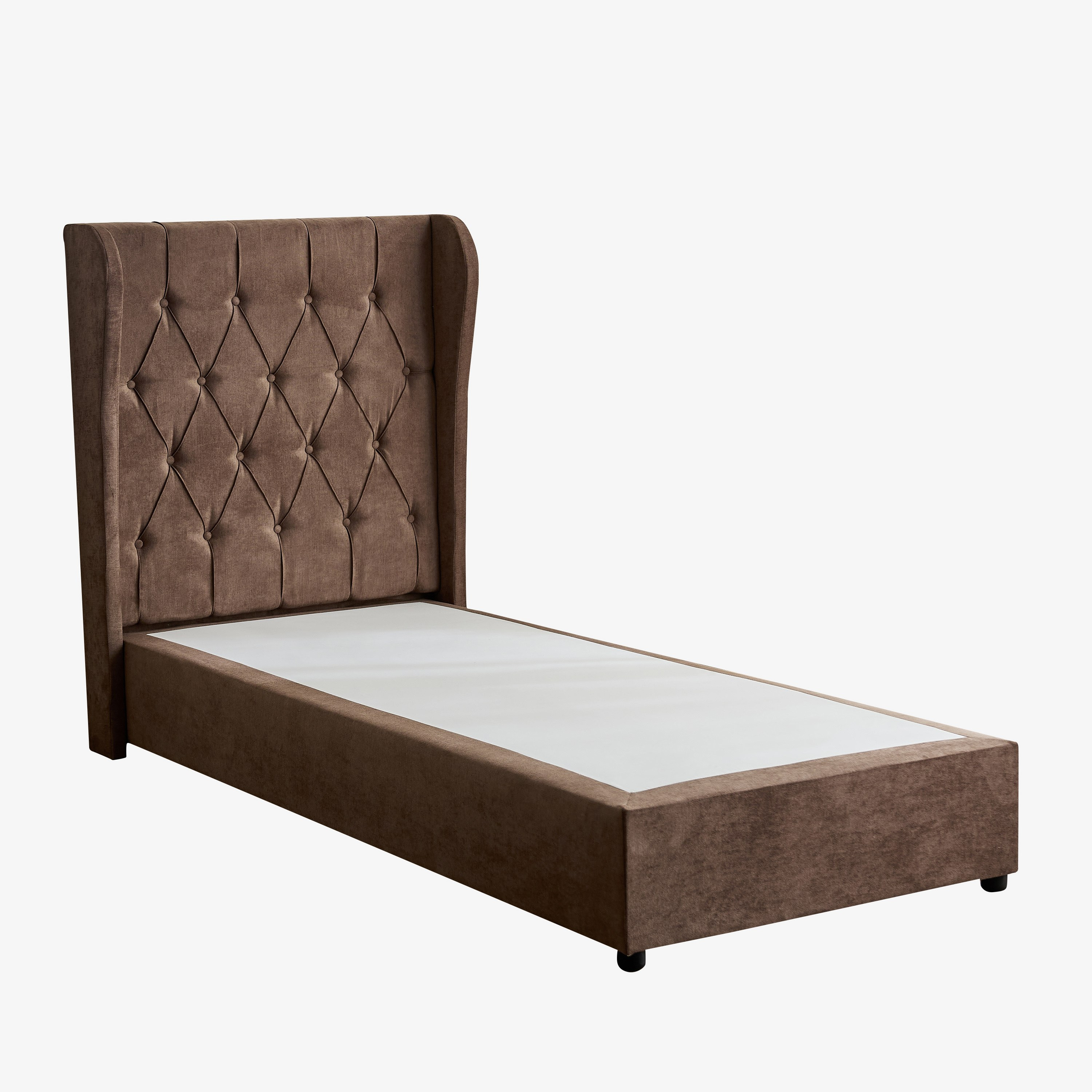 Curvy Chester Single Upholstered Bed - 90x200 cm-hbxkidsandyouth-bedsandbedsets-beds-single-image-8