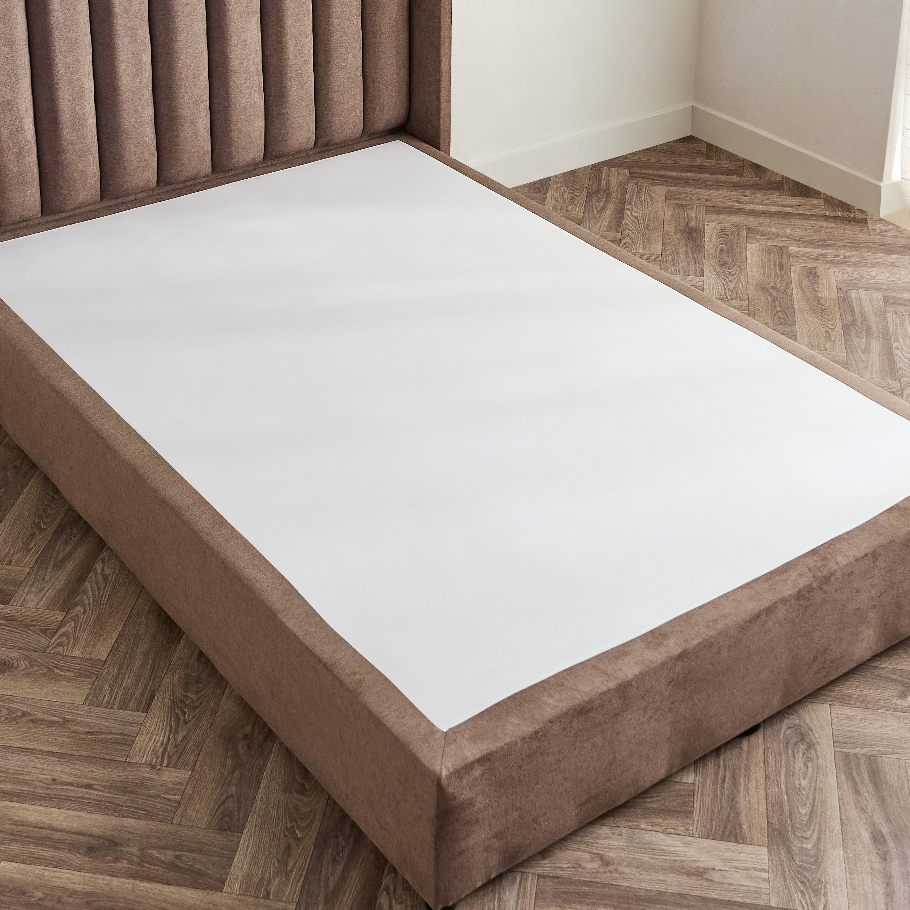 Curvy Clark Upholstered Twin Bed - 120x200 cm-hbxbedroom-bedsandbedsets-upholsteredbeds-twin-image-5