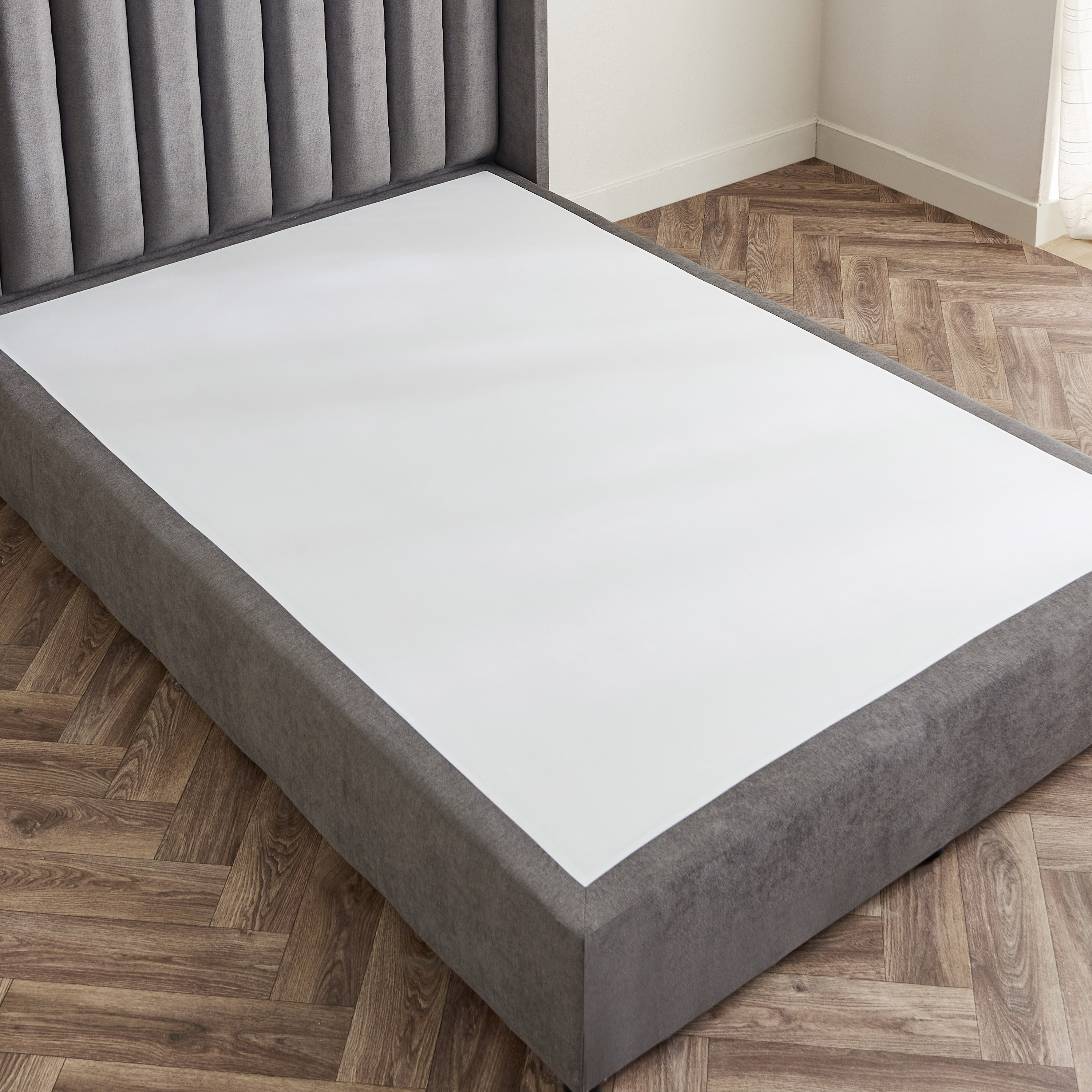 Curvy Clark Upholstered Twin Bed - 120x200 cm-hbxbedroom-bedsandbedsets-upholsteredbeds-twin-image-5