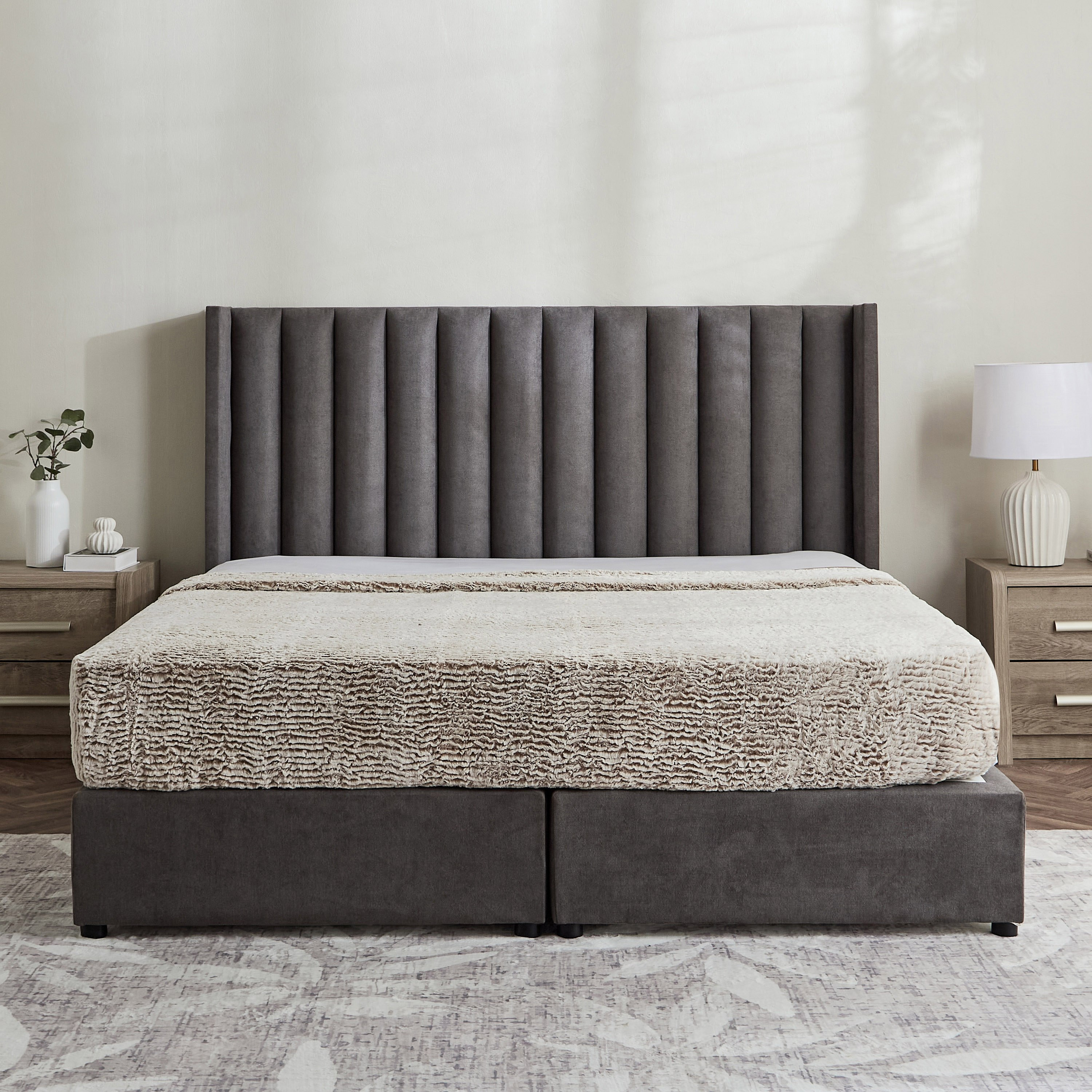 Curvy Clark Upholstered King Bed - 180x200 cm-PROMO_HB_UAE_HBX10_250526-image-2