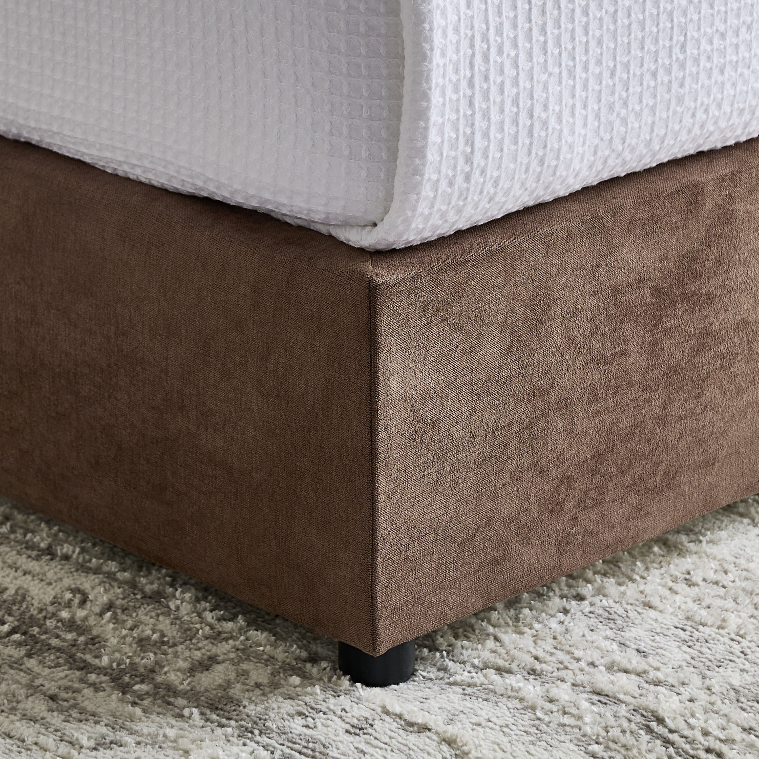 Curvy Clark Upholstered Single Bed - 90x200 cm-hbxkidsandyouth-bedsandbedsets-beds-single-image-6
