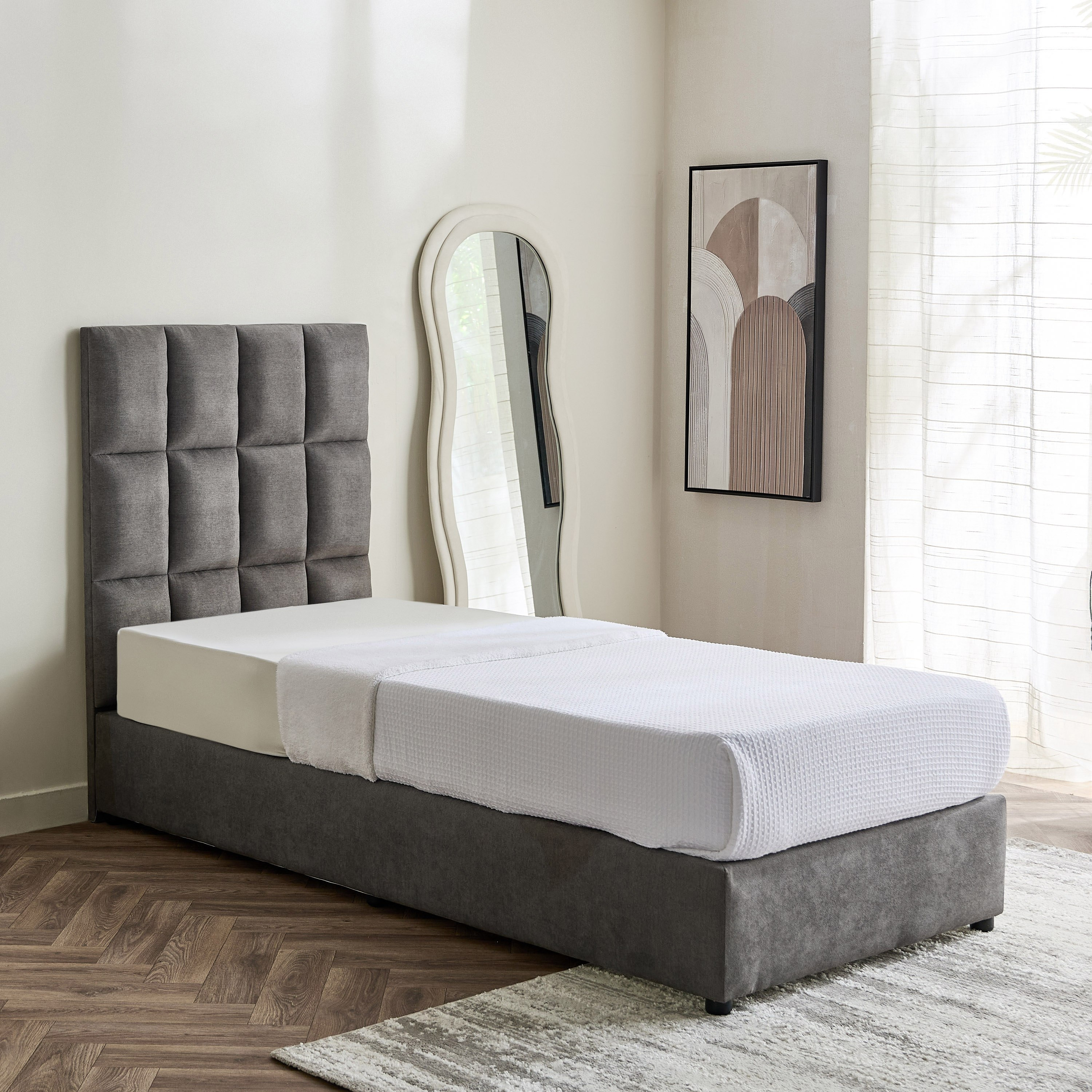 سرير فردي منجد من كورفي روبيك - 90×200 سم-hbxkidsandyouth-bedsandbedsets-beds-single-image-1