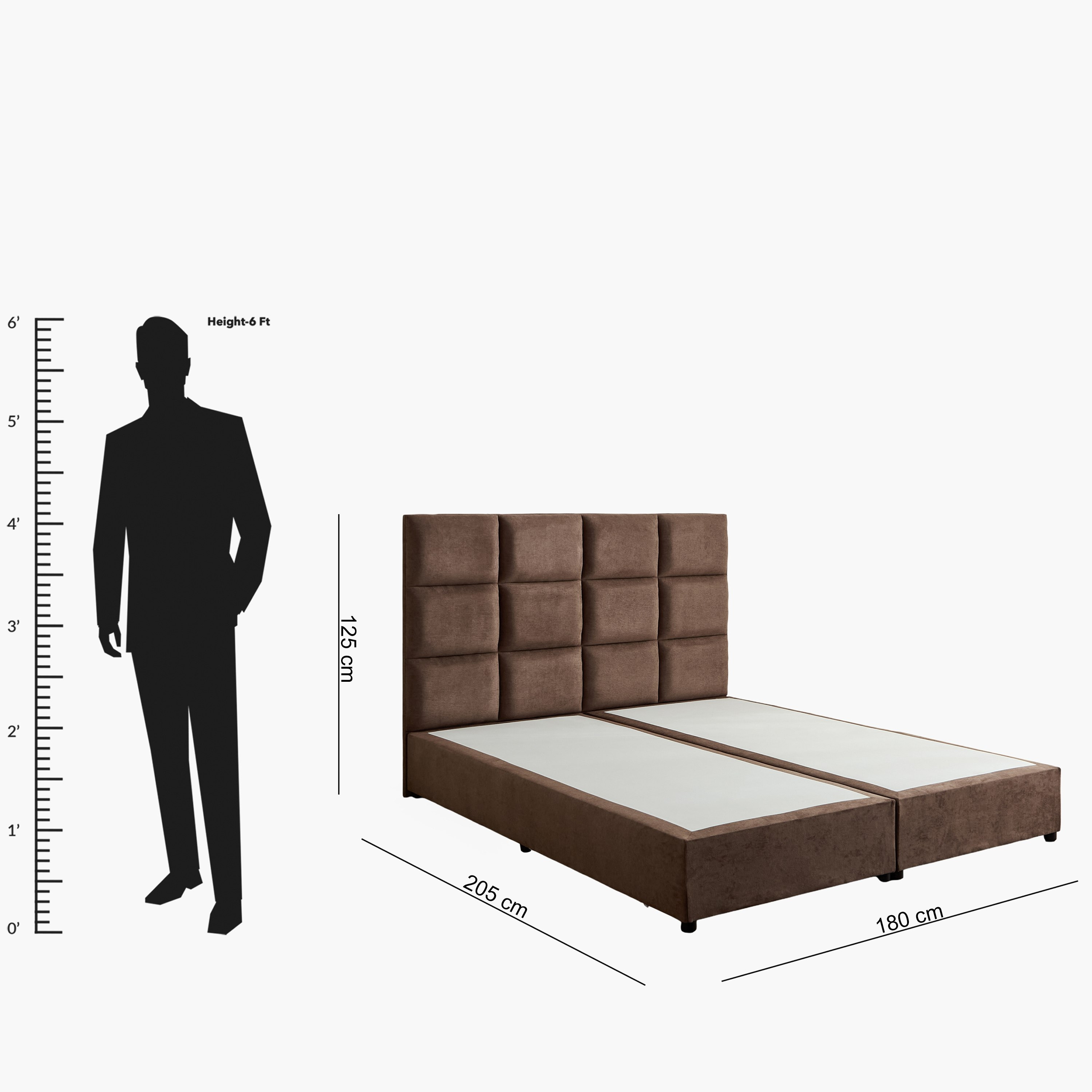 Curvy Rubik Upholstered King Bed - 180x200 cm-PROMO_HB_UAE_HBX10_250526-image-10