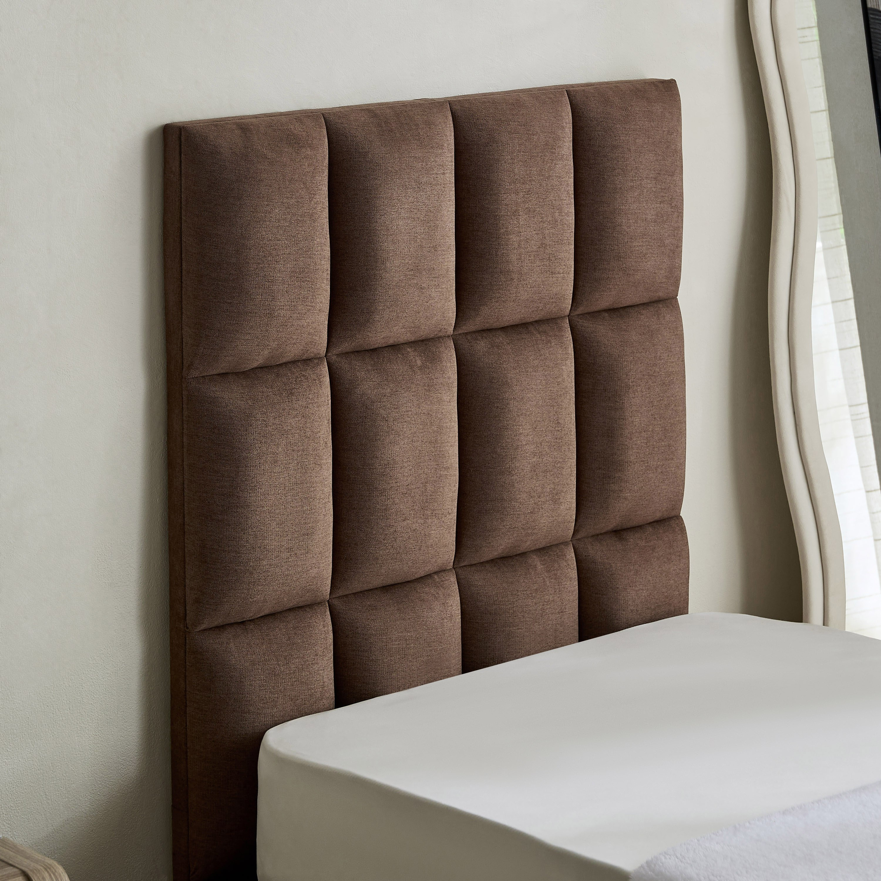 Curvy Rubik Single Upholstered Bed - 90x200 cm-hbxkidsandyouth-bedsandbedsets-beds-single-image-3