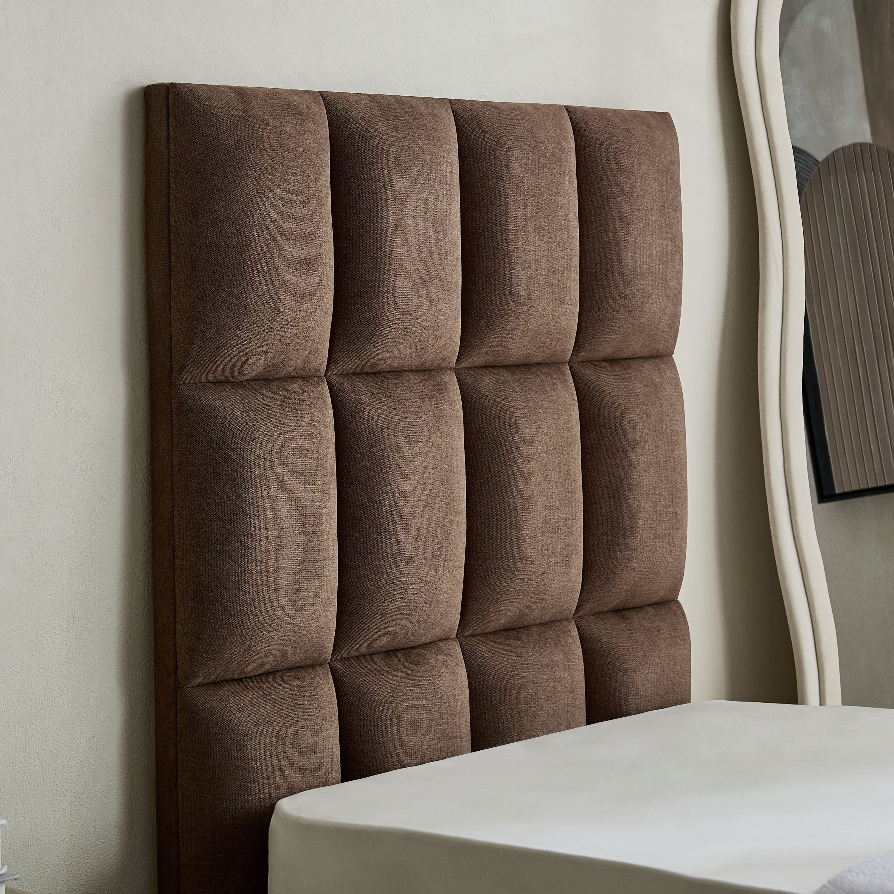 Curvy Rubik Single Upholstered Bed - 90x200 cm-hbxkidsandyouth-bedsandbedsets-beds-single-image-4