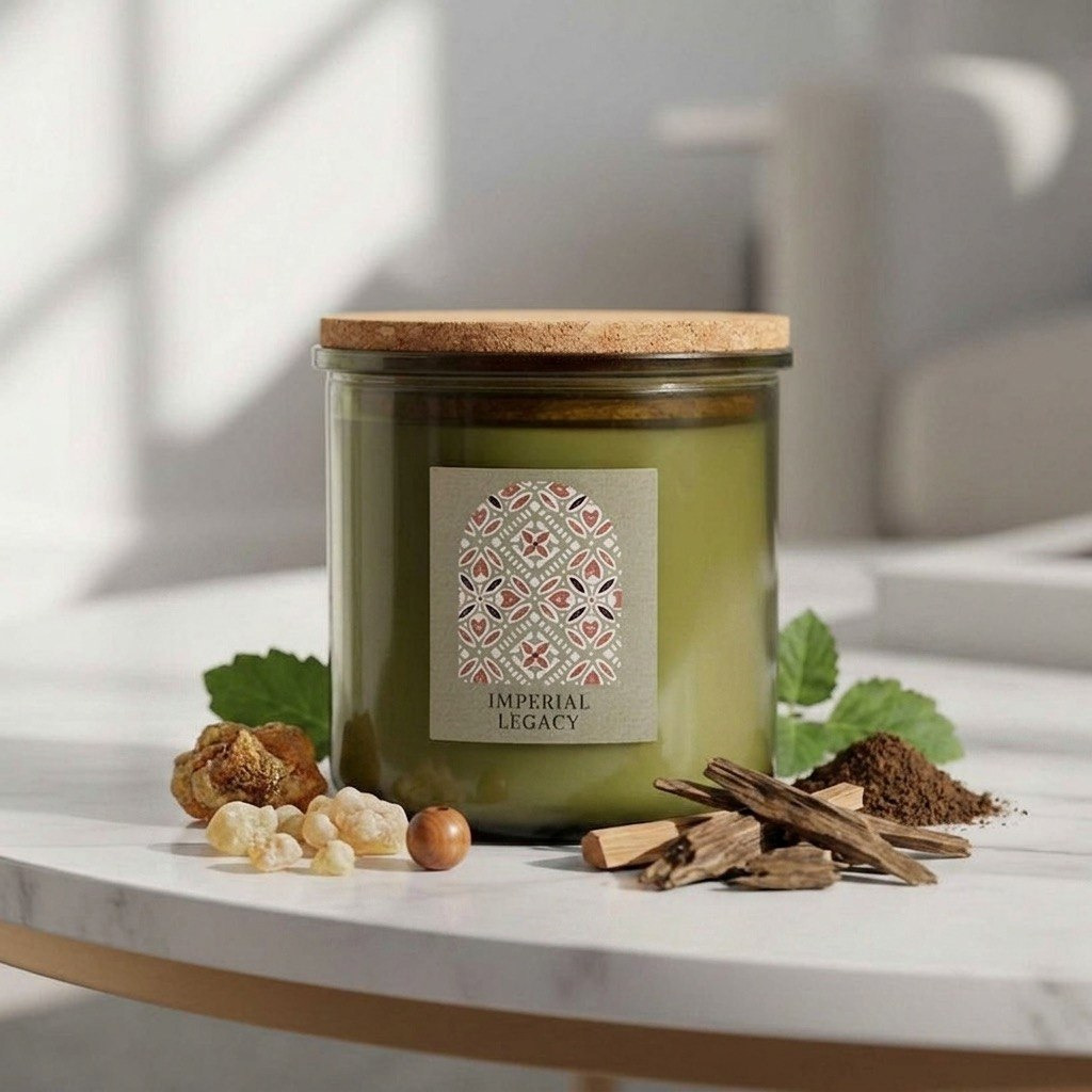 Nuvori Gardenia Imperial Legacy Jar Candle - 340 gm-hbxdiningroom-decorandaccessories-candles-image-1