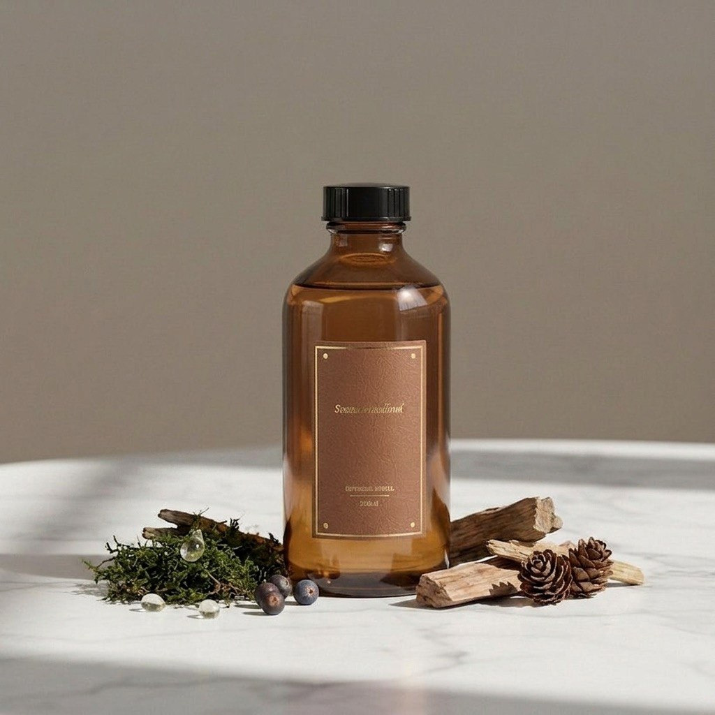 Nuvori Scentelier Serene Woodland Refill Oil - 200 ml-hbxhomeware-hbxdecorandfurnishings-image-1