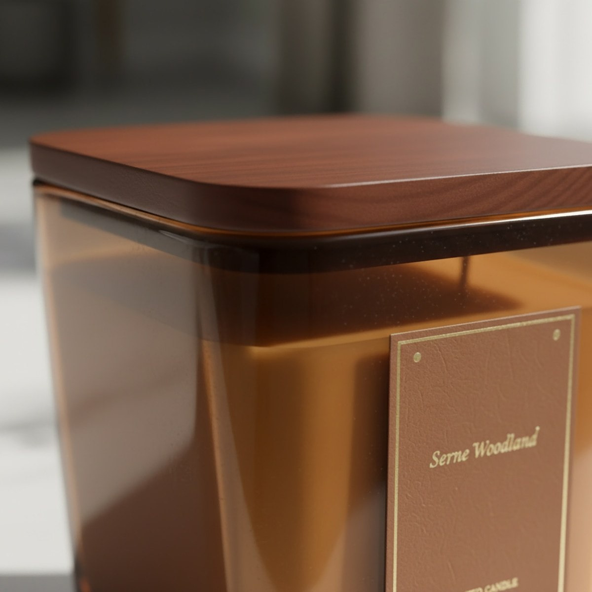 Nuvori Scentelier Serene Woodland Jar Candle - 370 gm-hbxdiningroom-decorandaccessories-candles-image-3