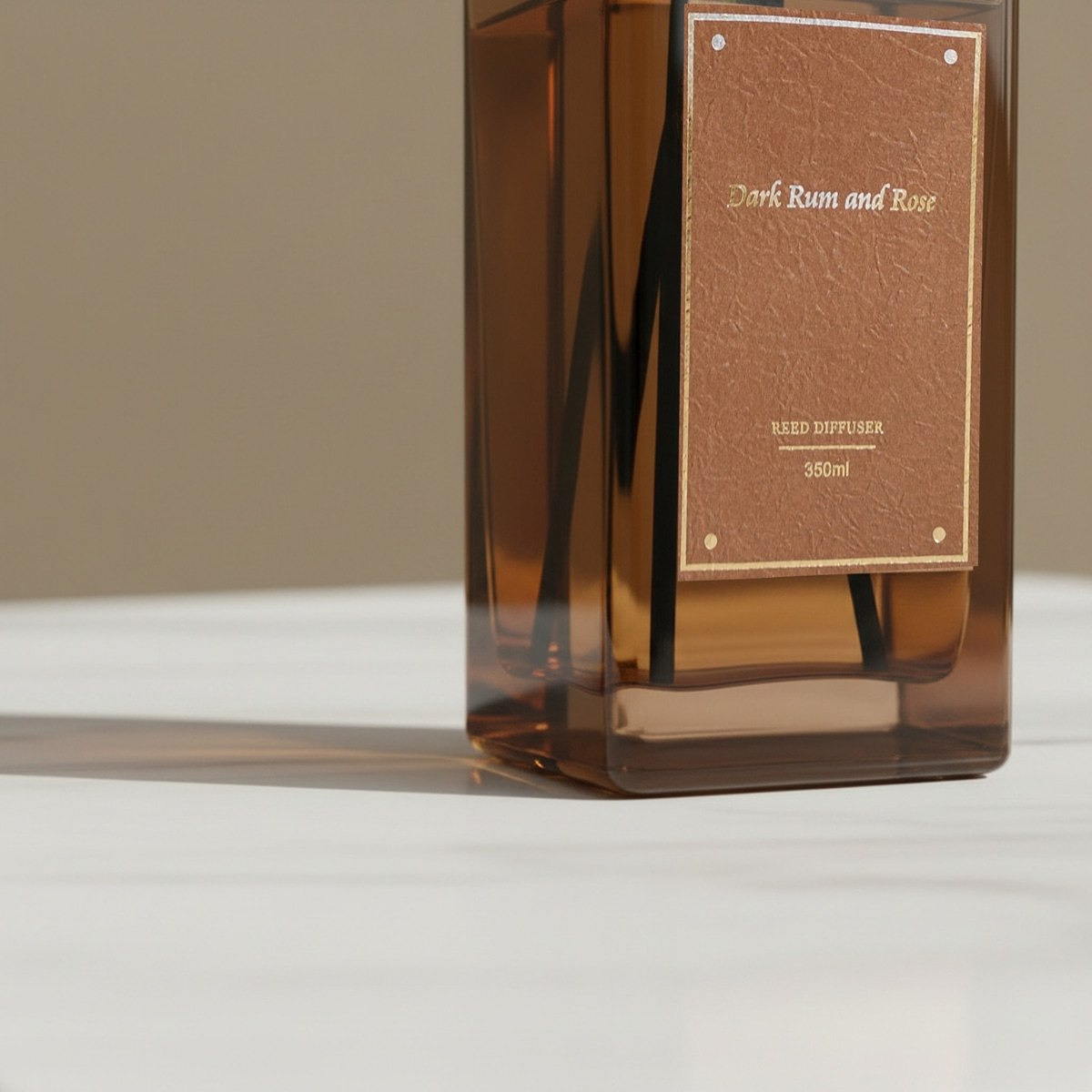 Nuvori Scentelier Dark Rum and Rose Reed Diffuser - 350 ml-hbxbedroom-homefragrance-diffusers-image-4