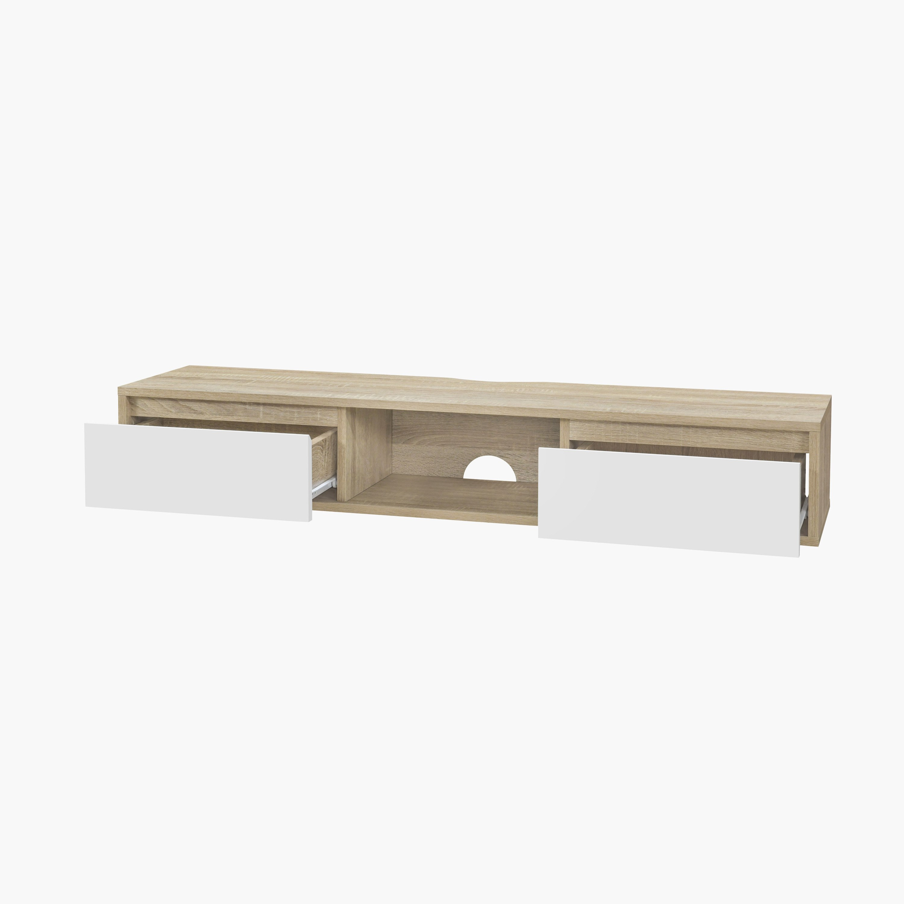 Alford 1.2 Metre Wall Mounted TV Unit for TVs up to 75 inches-hbxlivingroom-mediaunitsandstorage-tvunits-image-3