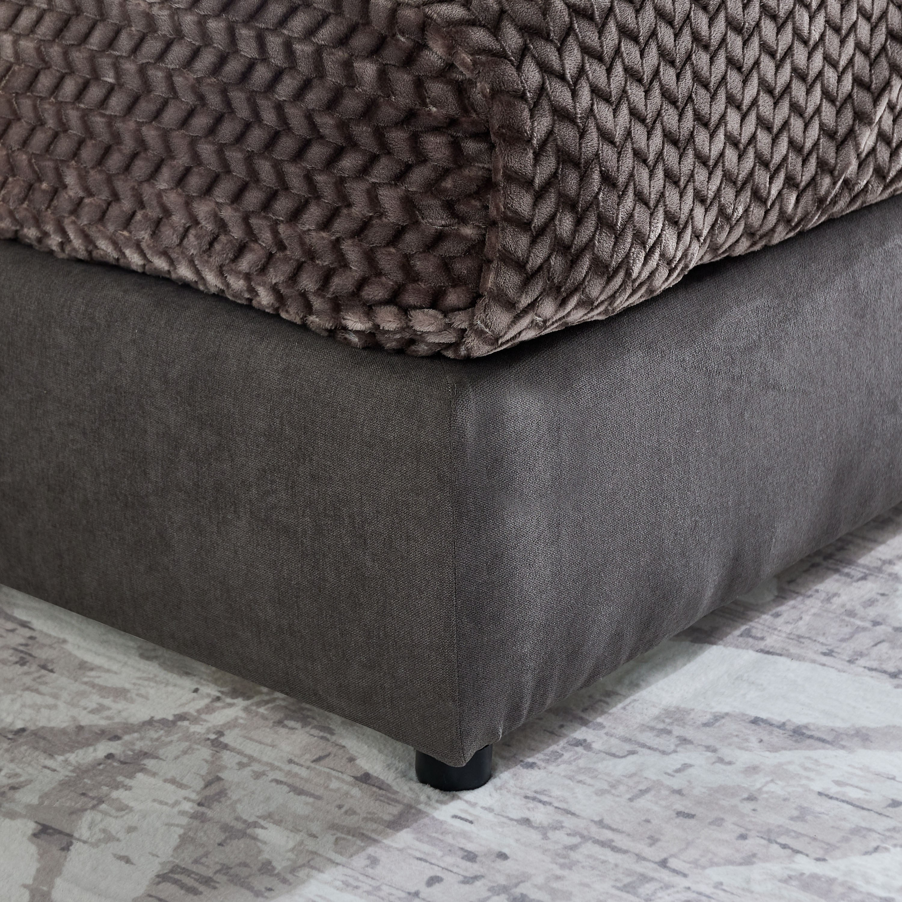 Curvy Haze Upholstered Twin Bed - 120x200 cm-hbxbedroom-bedsandbedsets-upholsteredbeds-twin-image-6