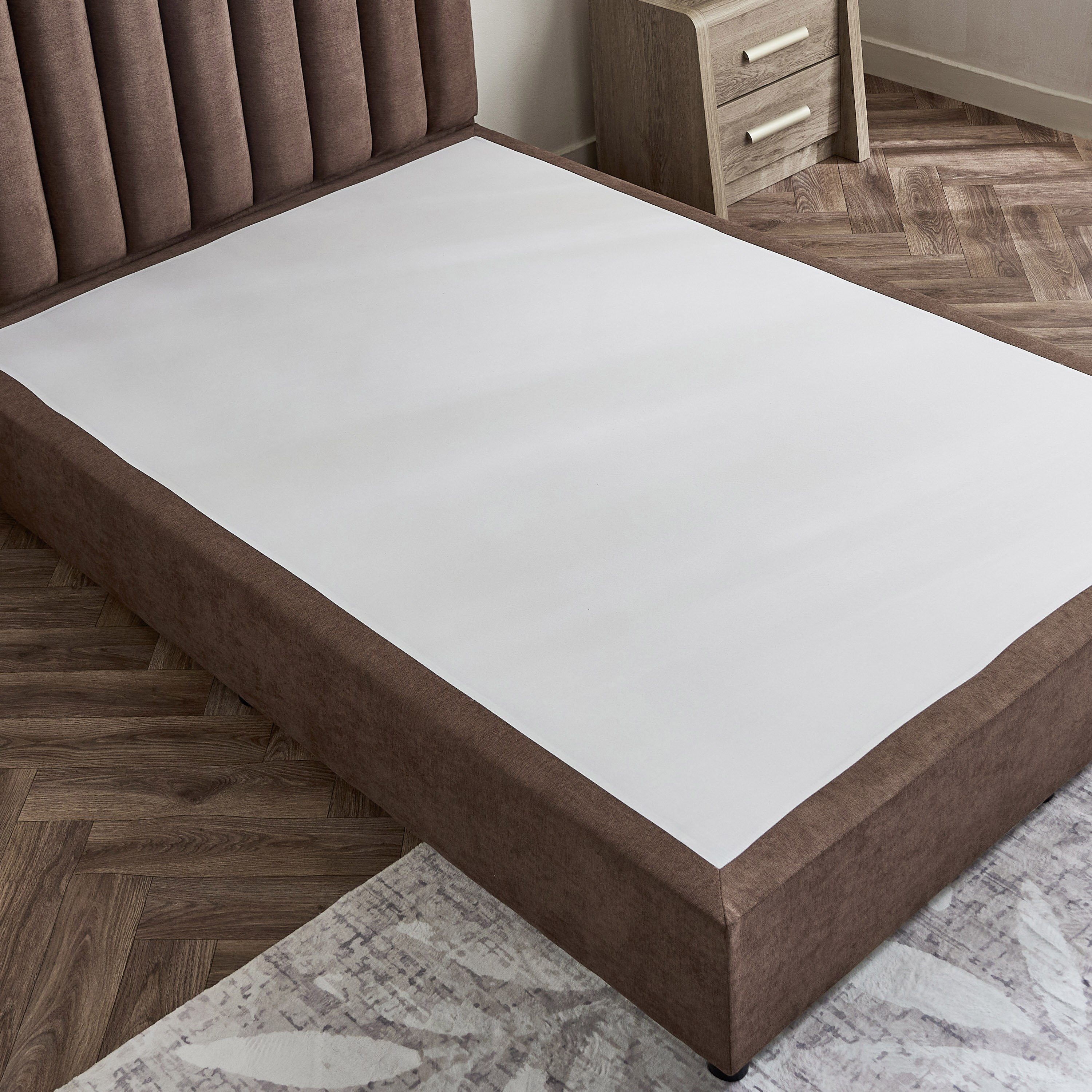 Curvy Haze Upholstered Queen Bed - 140x200 cm-hbxbedroom-bedsandbedsets-beds-queen-image-5