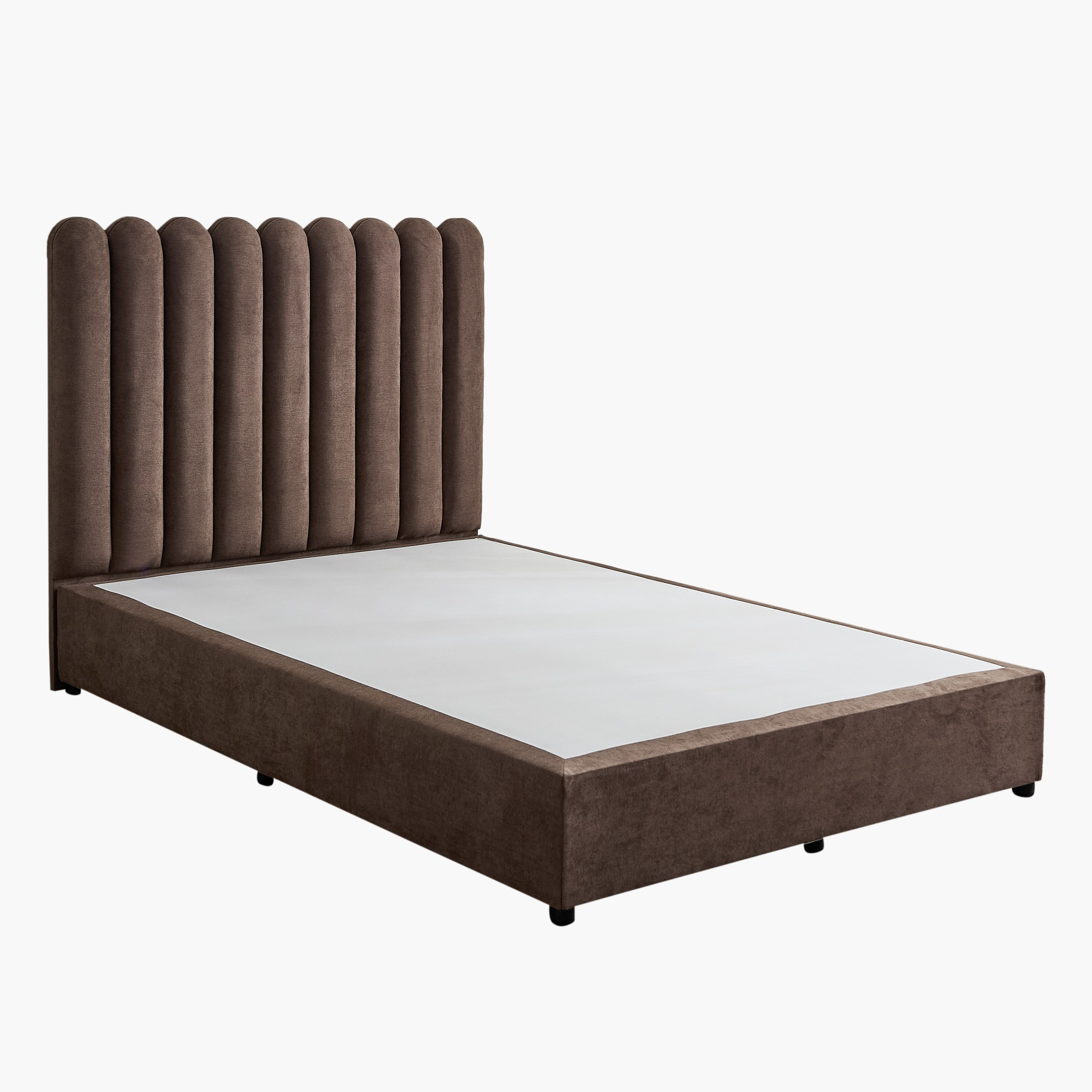 Curvy Haze Upholstered Queen Bed - 160x200 cm-hbxbedroom-bedsandbedsets-beds-queen-image-8