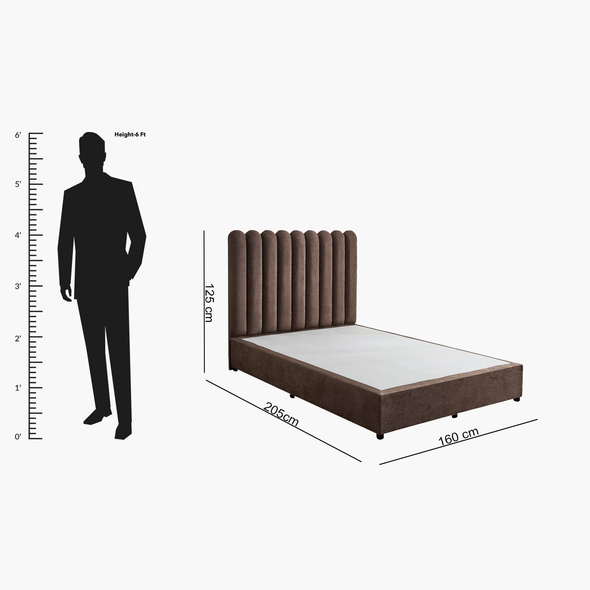 Curvy Haze Upholstered Queen Bed - 160x200 cm-hbxbedroom-bedsandbedsets-beds-queen-image-9