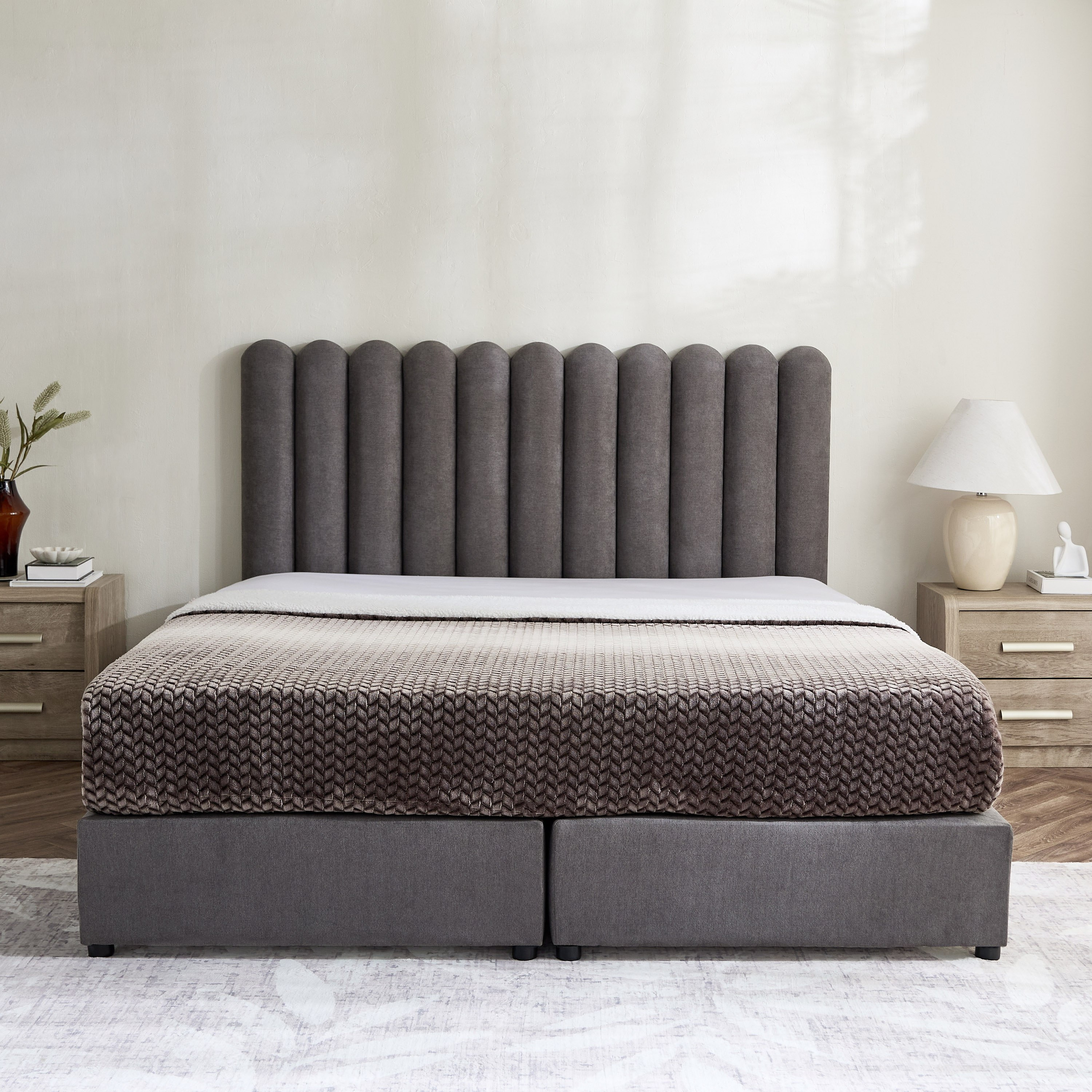 Curvy Haze King Upholstered Bed - 180x200 cm-PROMO_HB_UAE_HBX10_250526-image-2
