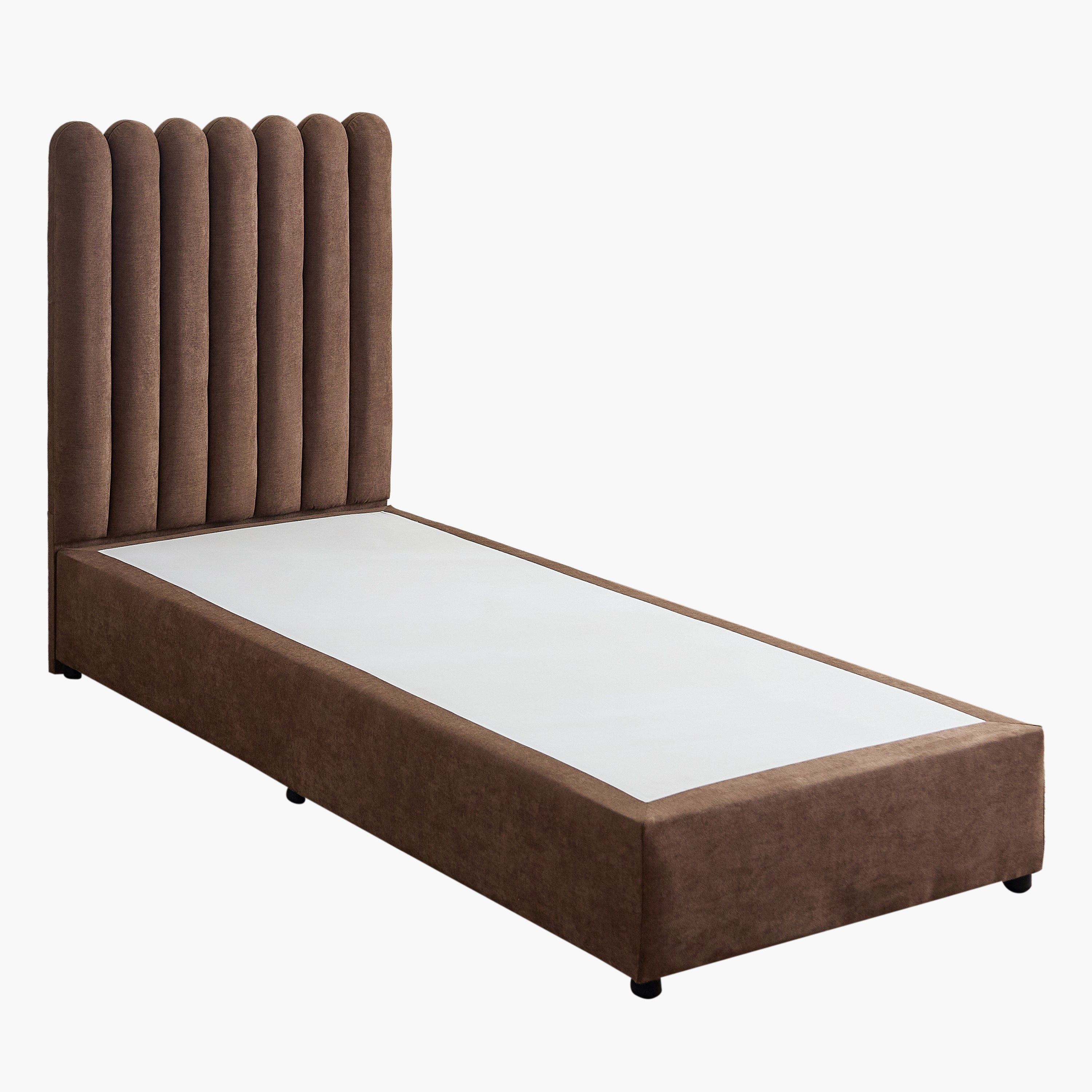 Curvy Haze Upholstered Single Bed - 90x200 cm-hbxkidsandyouth-bedsandbedsets-beds-single-image-8