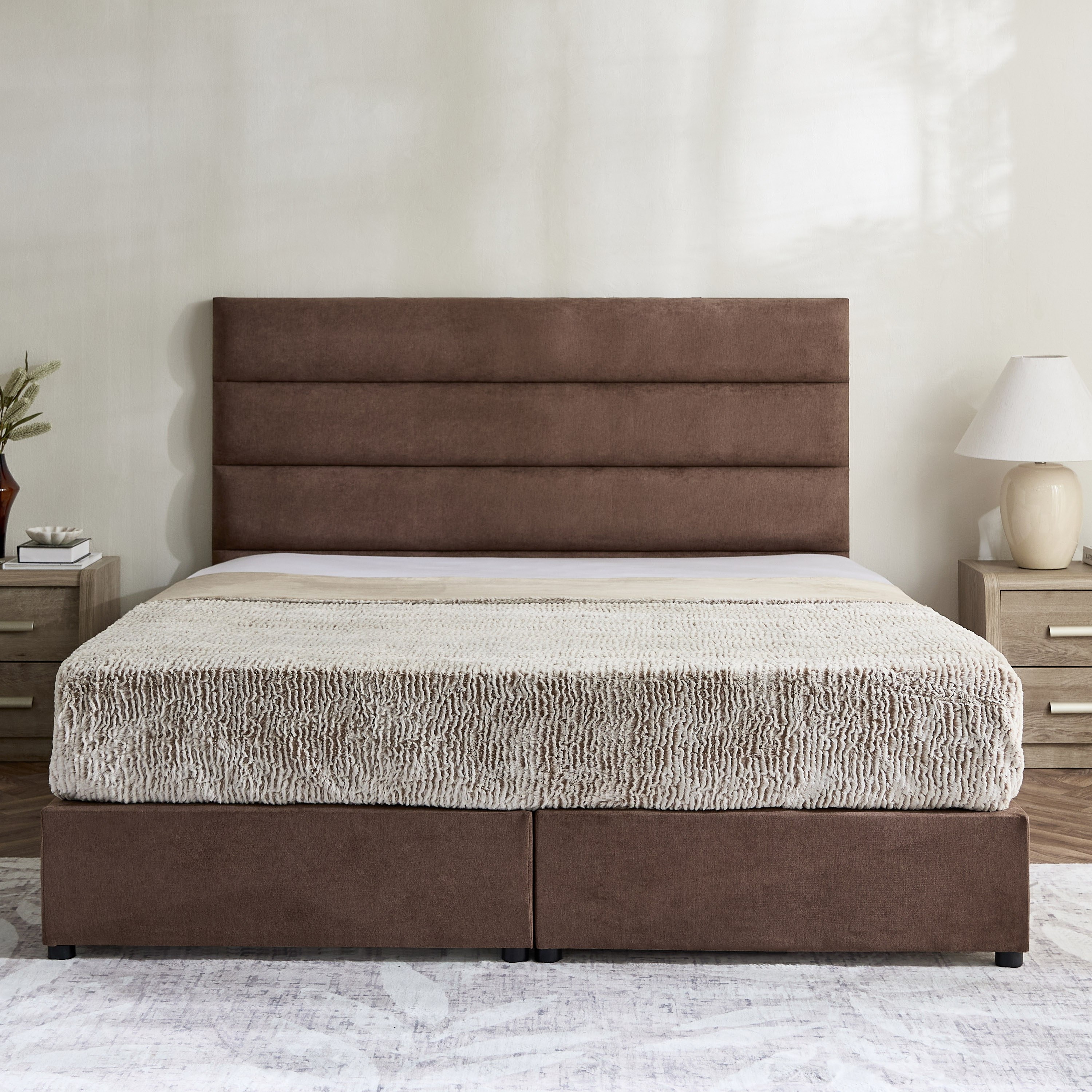 Curvy Linear King Upholstered Bed - 180x200 cm-PROMO_HB_UAE_HBX10_250526-image-2