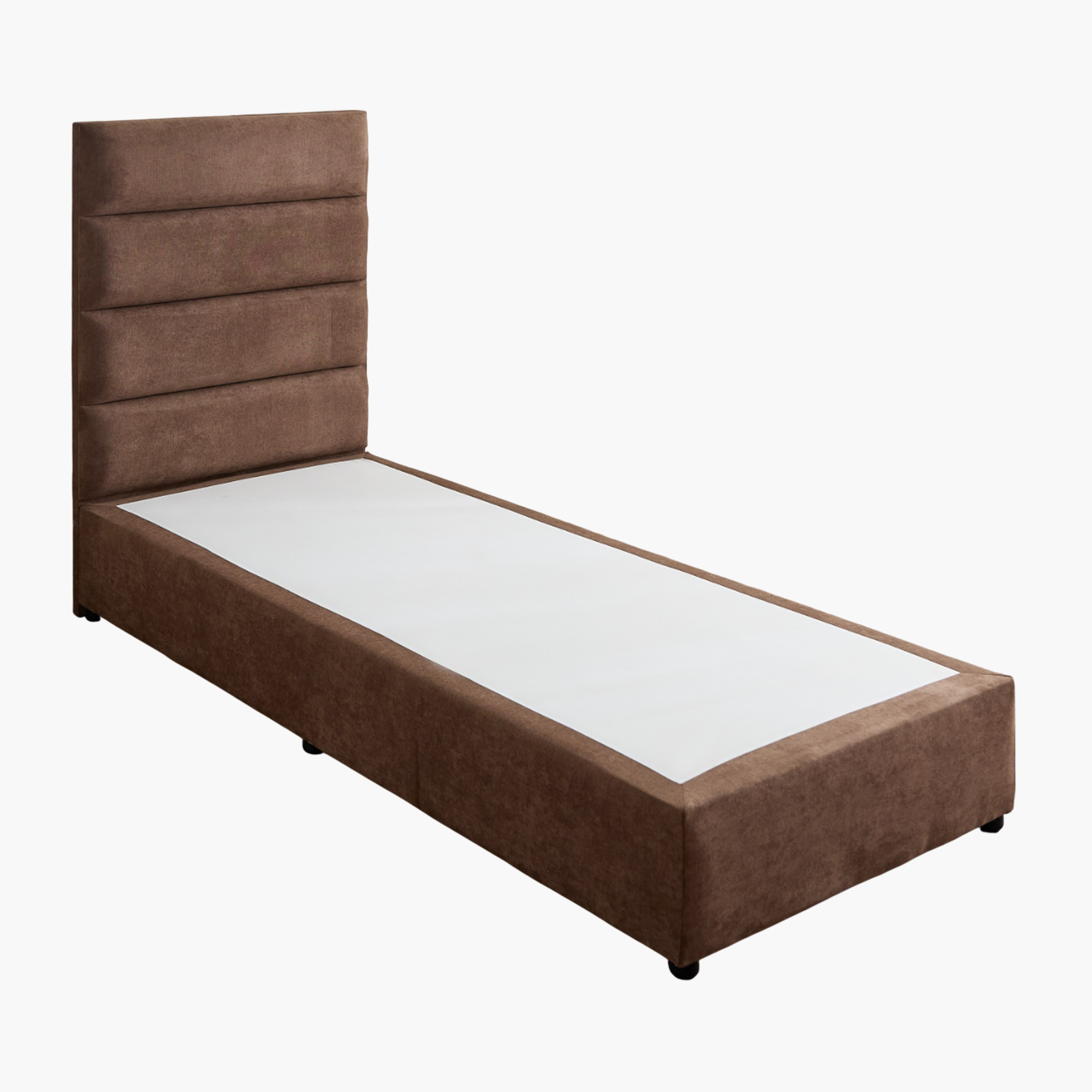 Curvy Linear Upholstered Single Bed - 90x200 cm-hbxkidsandyouth-bedsandbedsets-beds-single-image-8