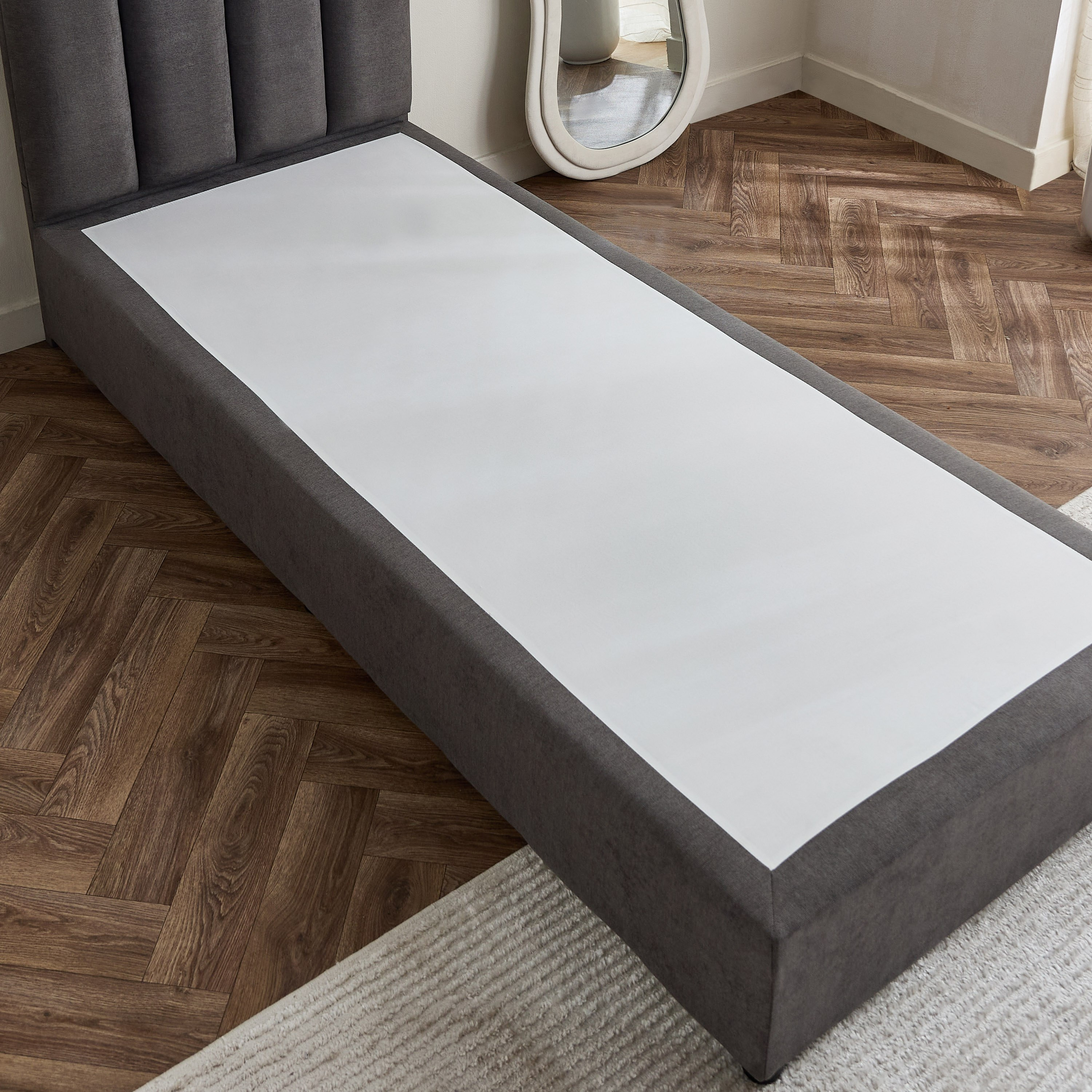 Curvy Riston Upholstered Single Bed - 90x200 cm-hbxkidsandyouth-bedsandbedsets-beds-single-image-5