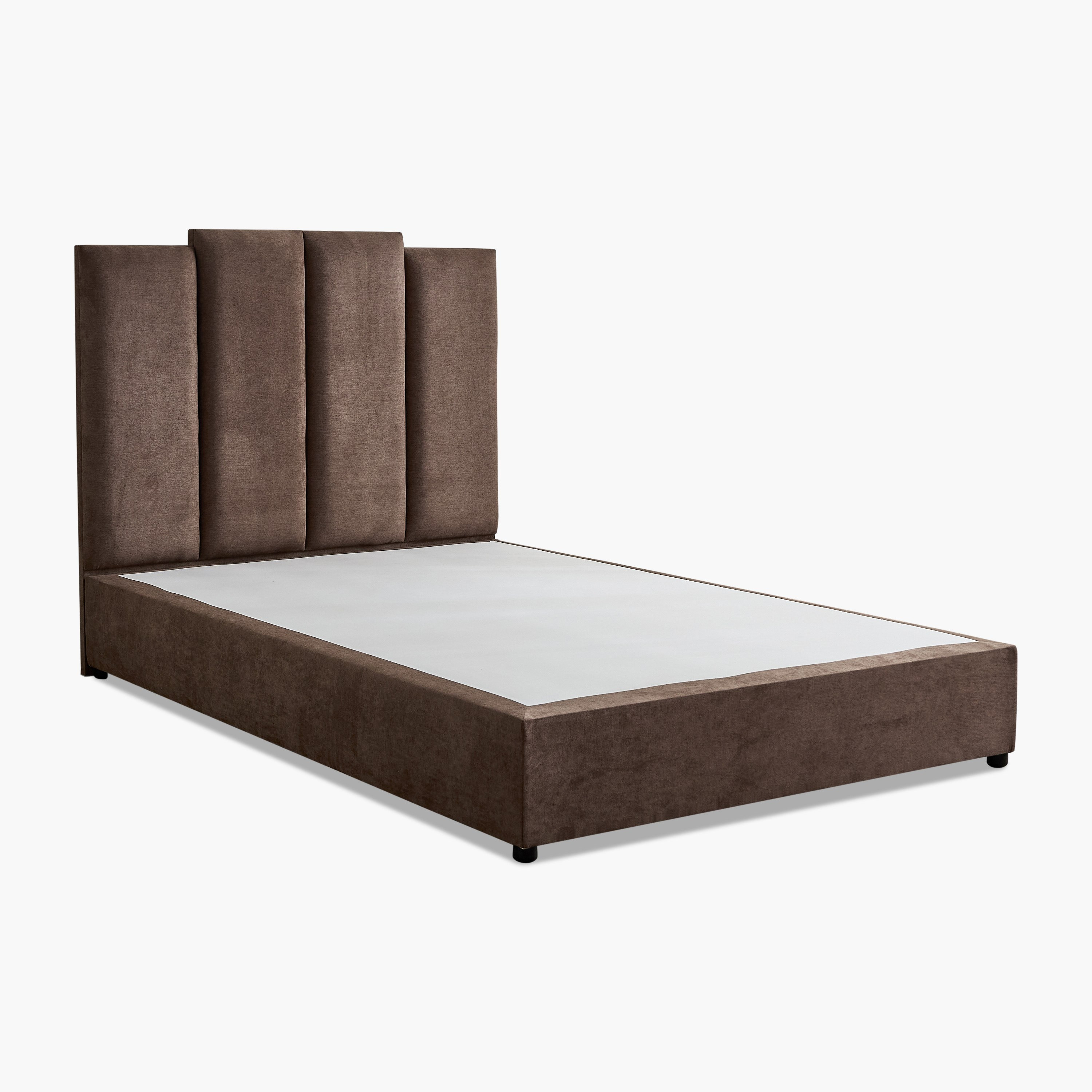 Curvy Riston Upholstered Queen Bed - 140x200 cm-hbxbedroom-bedsandbedsets-beds-queen-image-8