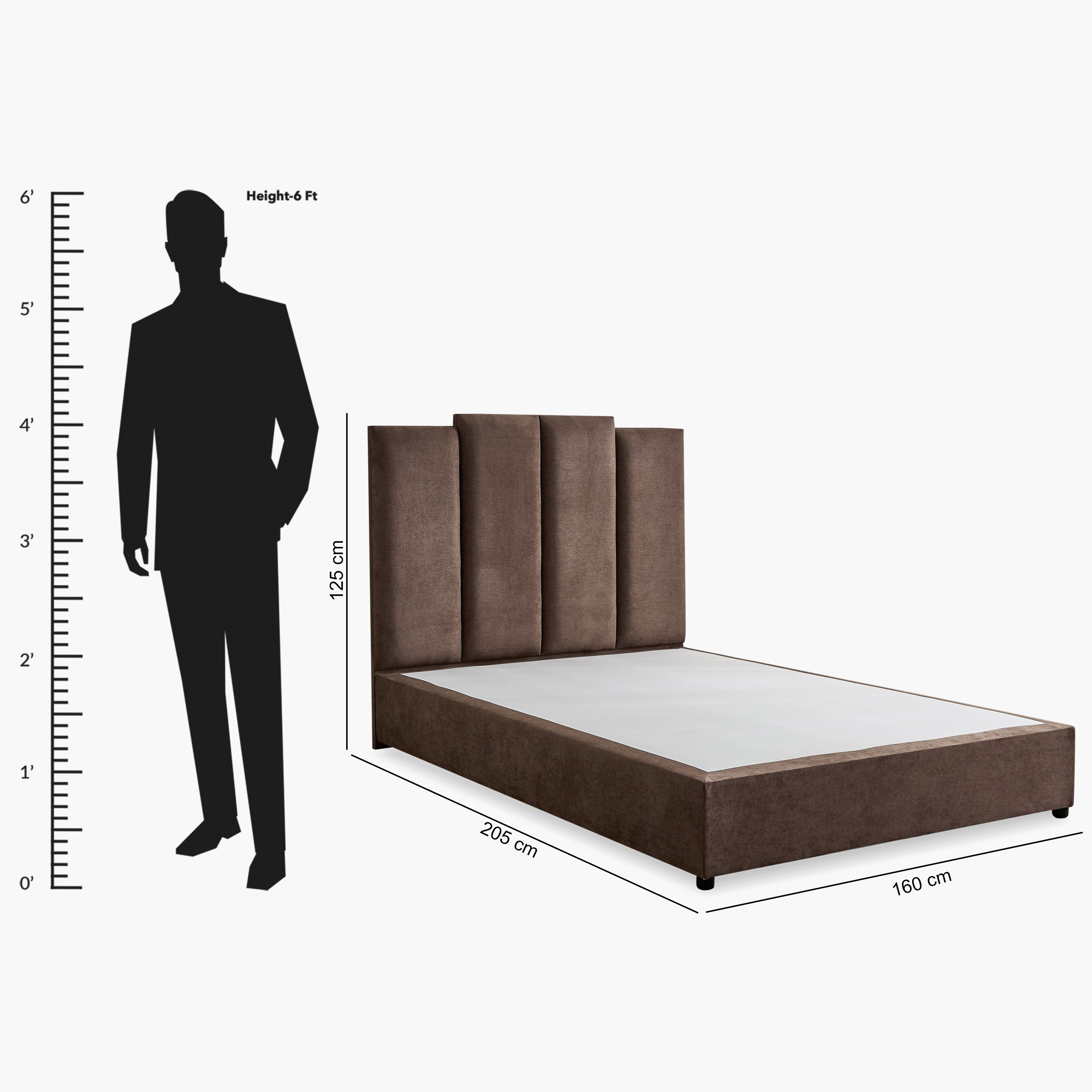 Curvy Riston Upholstered Queen Bed - 160x200 cm-hbxbedroom-bedsandbedsets-beds-queen-image-9