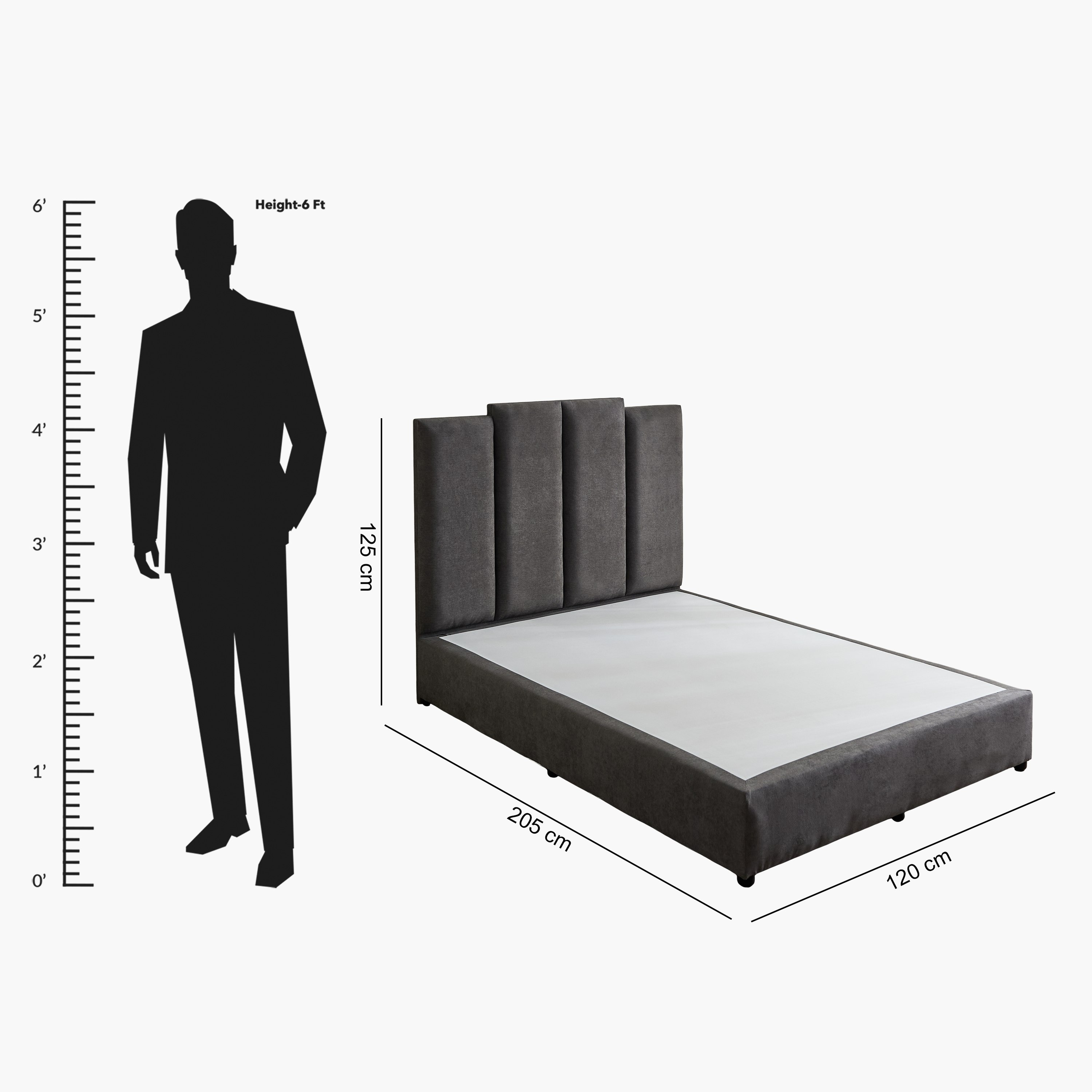 Curvy Riston Upholstered Queen Bed - 160x200 cm-hbxbedroom-bedsandbedsets-beds-queen-image-9