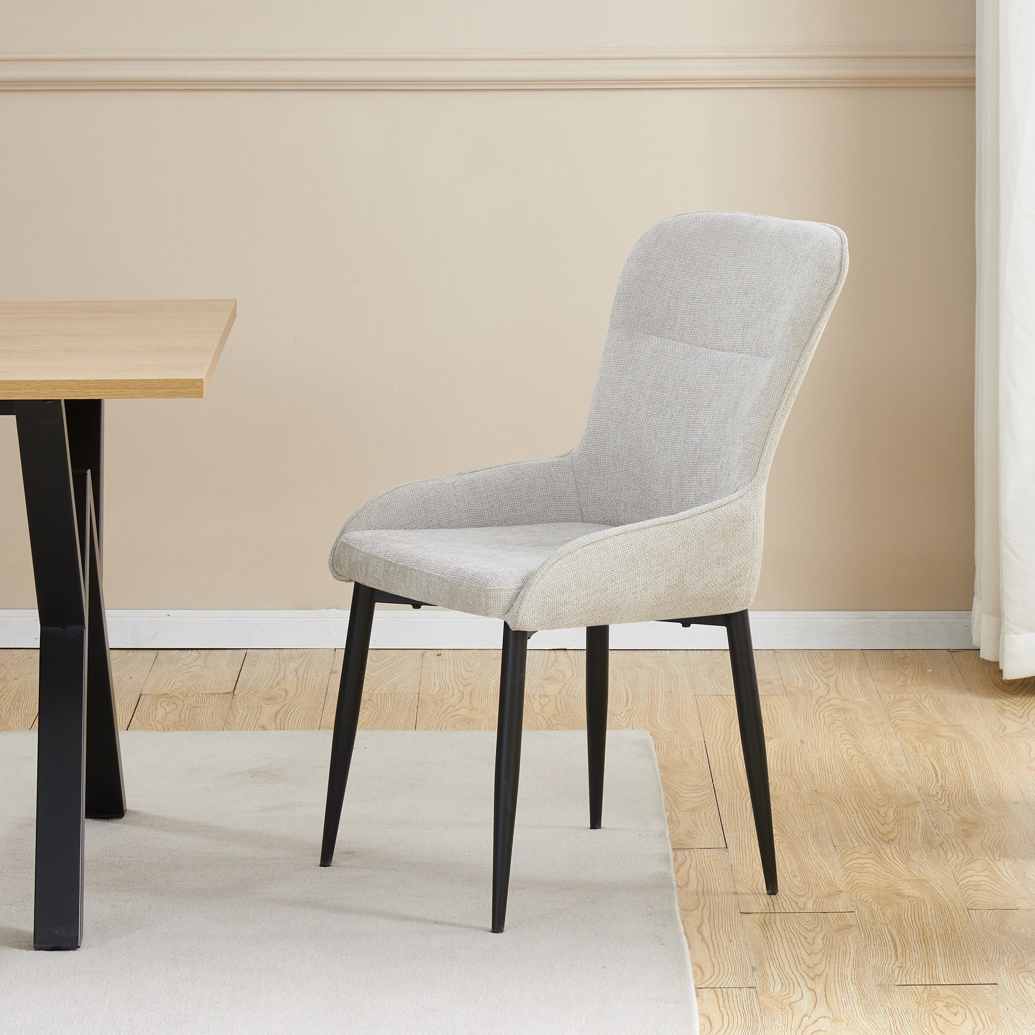 Movo Alister 6-Seater Dining Set-hbxfurniture-diningtablesandsets-diningsets-sixseater-image-4
