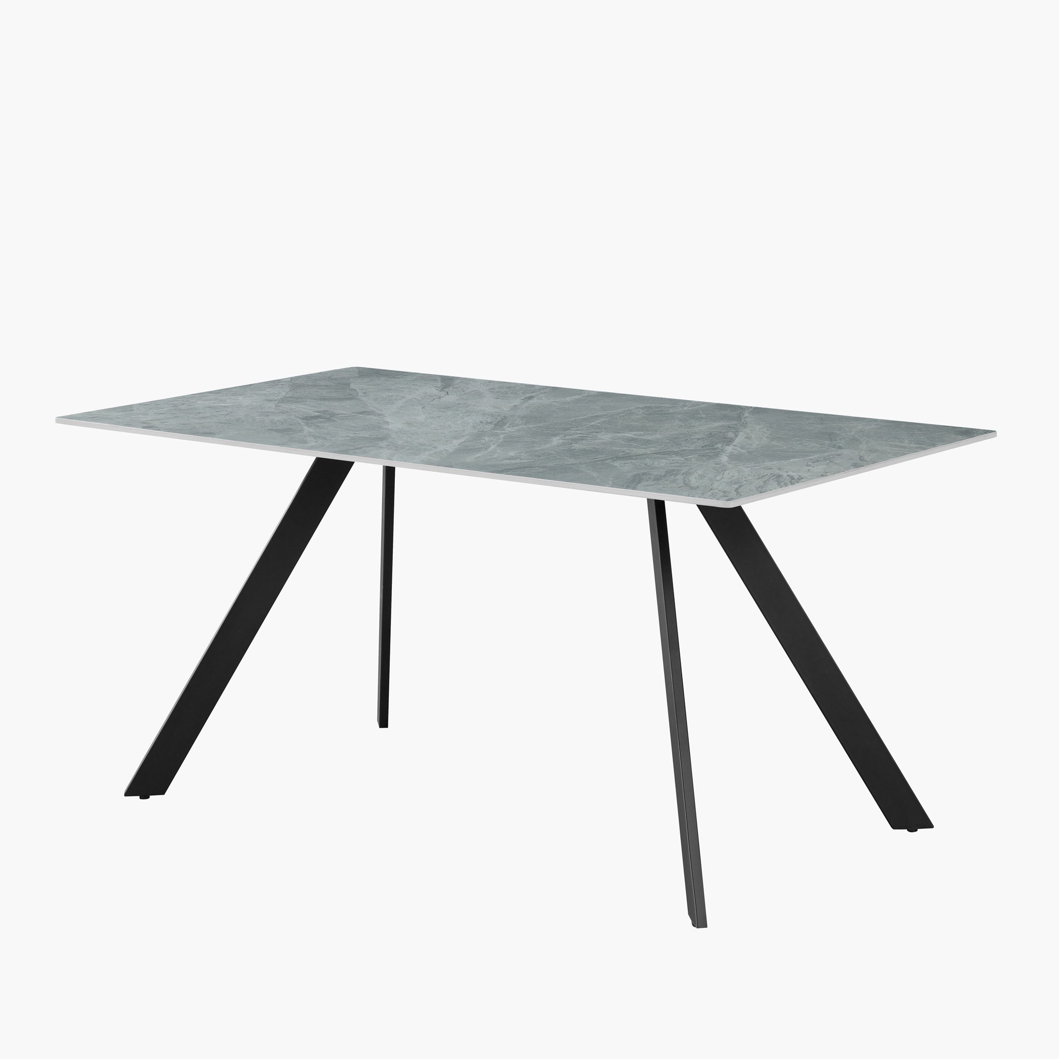 طقم سفرة 6 مقاعد بسطح من الحجر الملبد ترايدوكس من موفو-hbxfurniture-diningtablesandsets-diningsets-sixseater-image-6