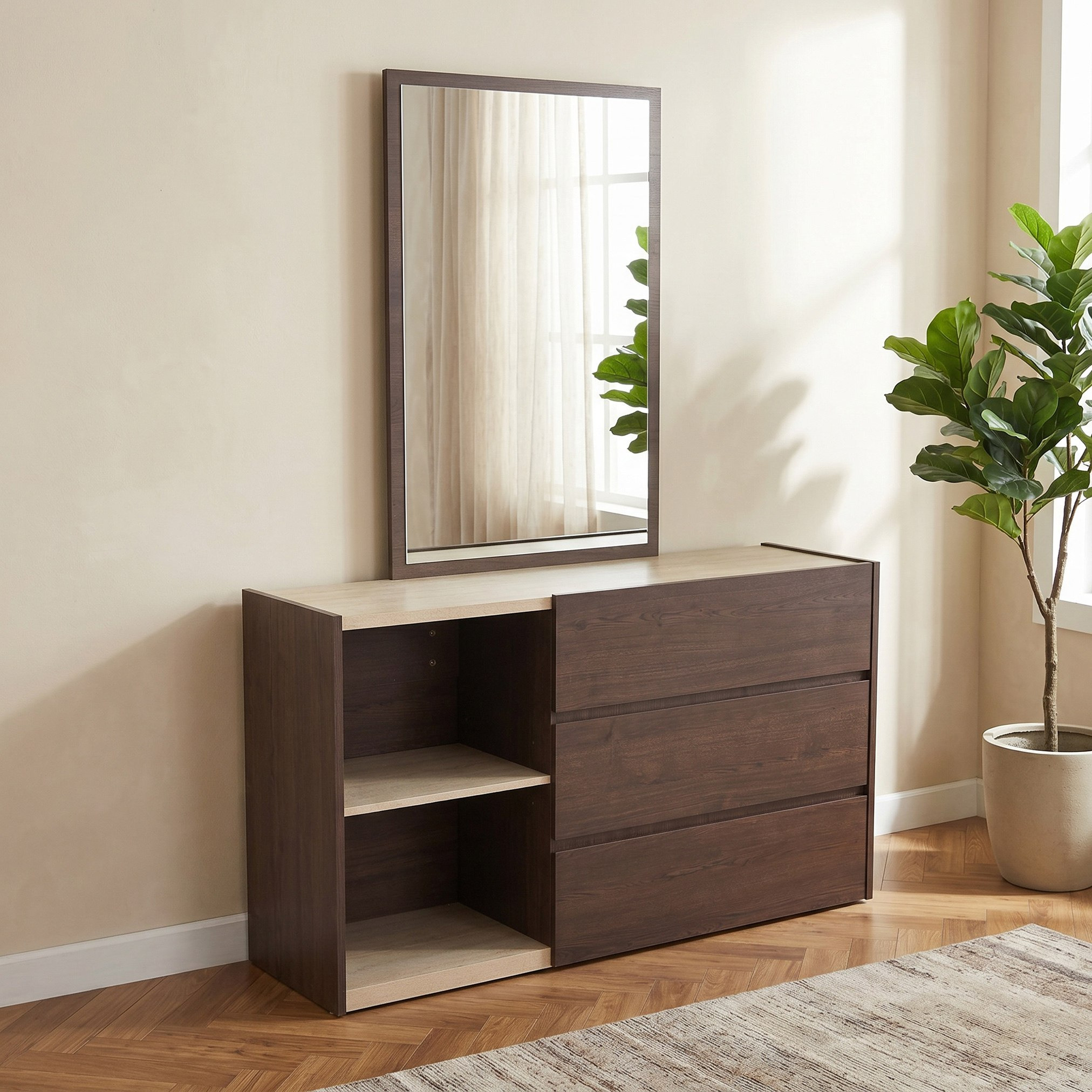 Lombardy Upholstered 5-Piece King Bedroom Set - 180x200 cm-hbxbedroom-bedsandbedsets-bedroomsets-king-image-11