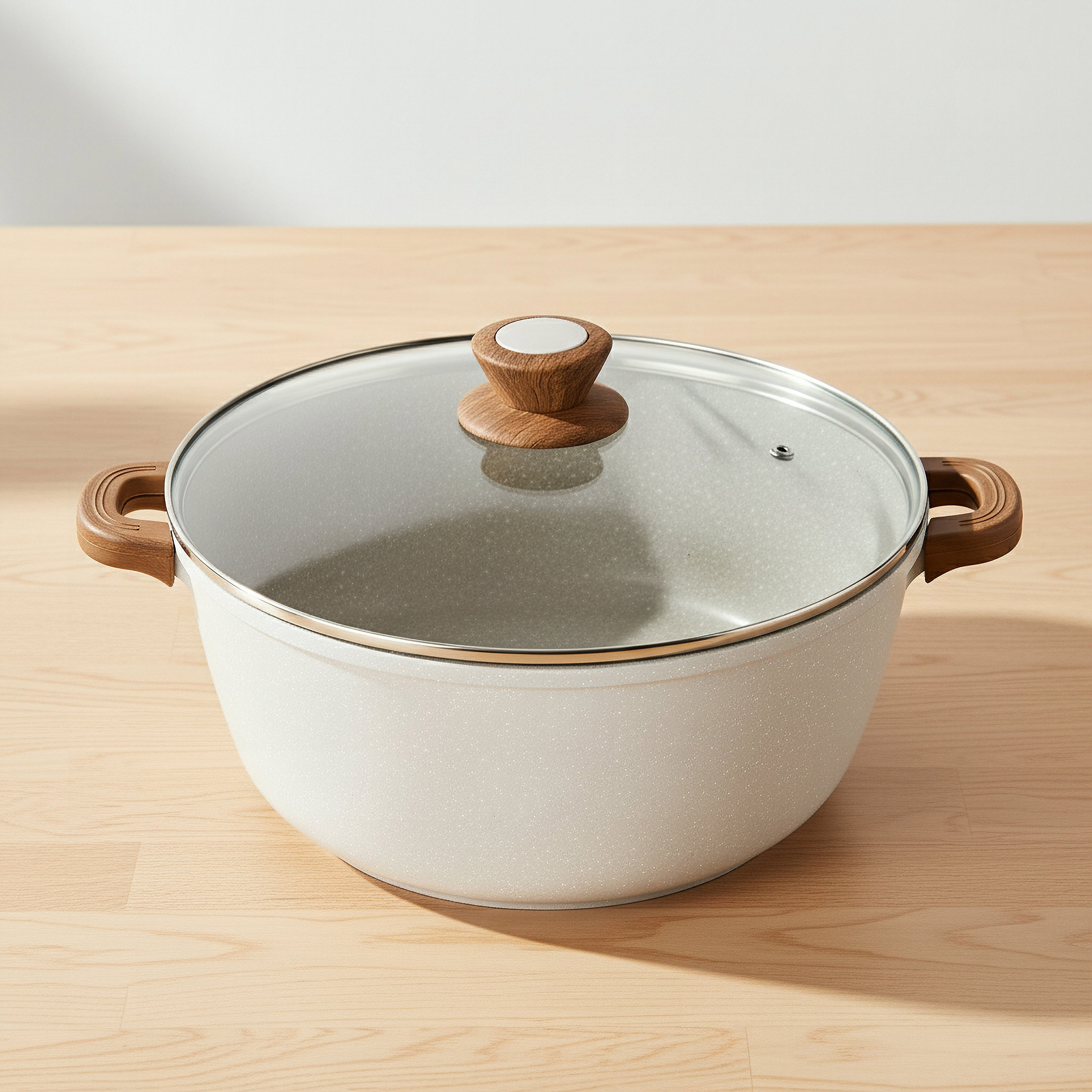 La Natura Deep Induction Casserole with Lid - 30 cm-hbxhomeware-hbxkitchen-image-1