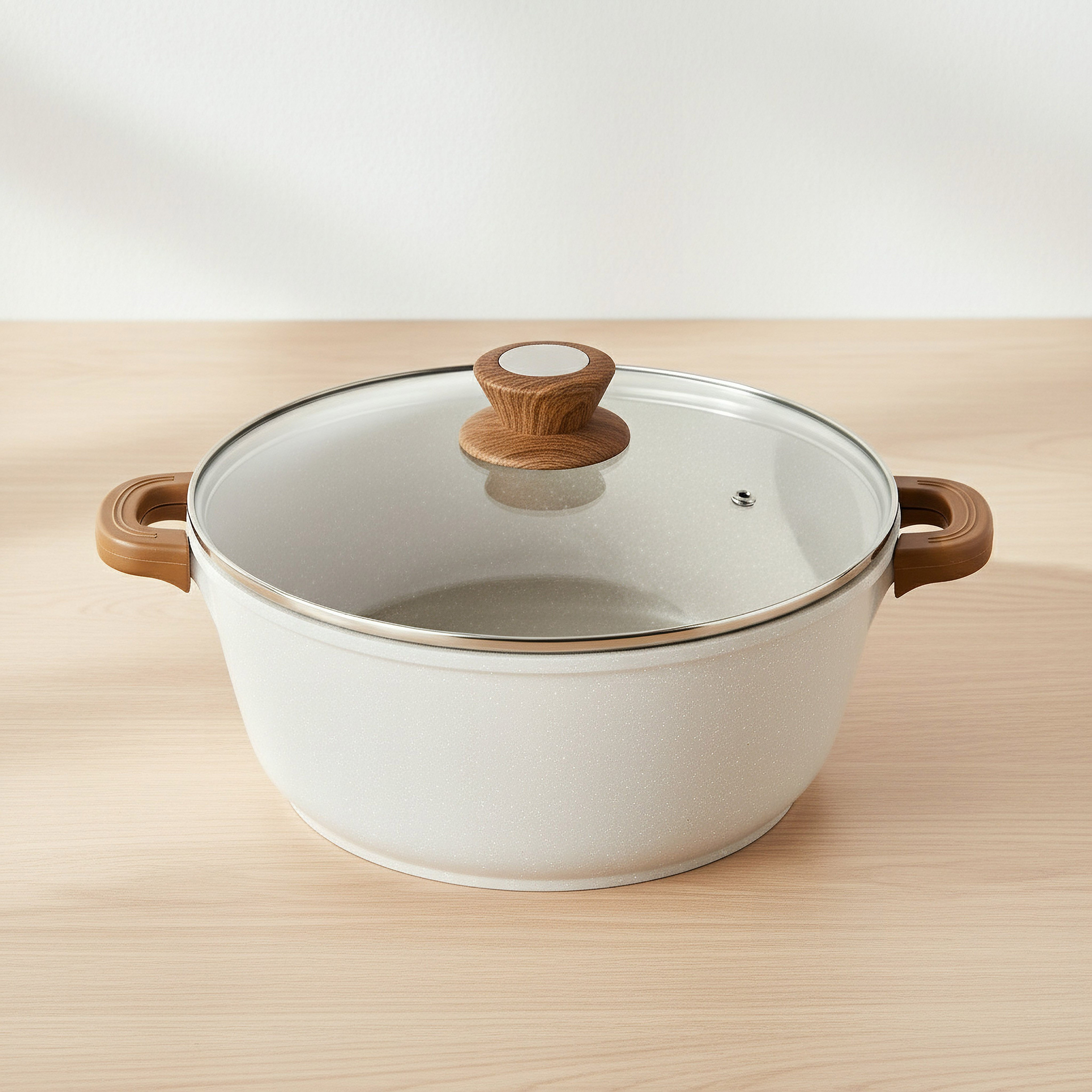 La Natura Induction Casserole with Lid - 28 cm-hbxhomeware-hbxkitchen-image-1
