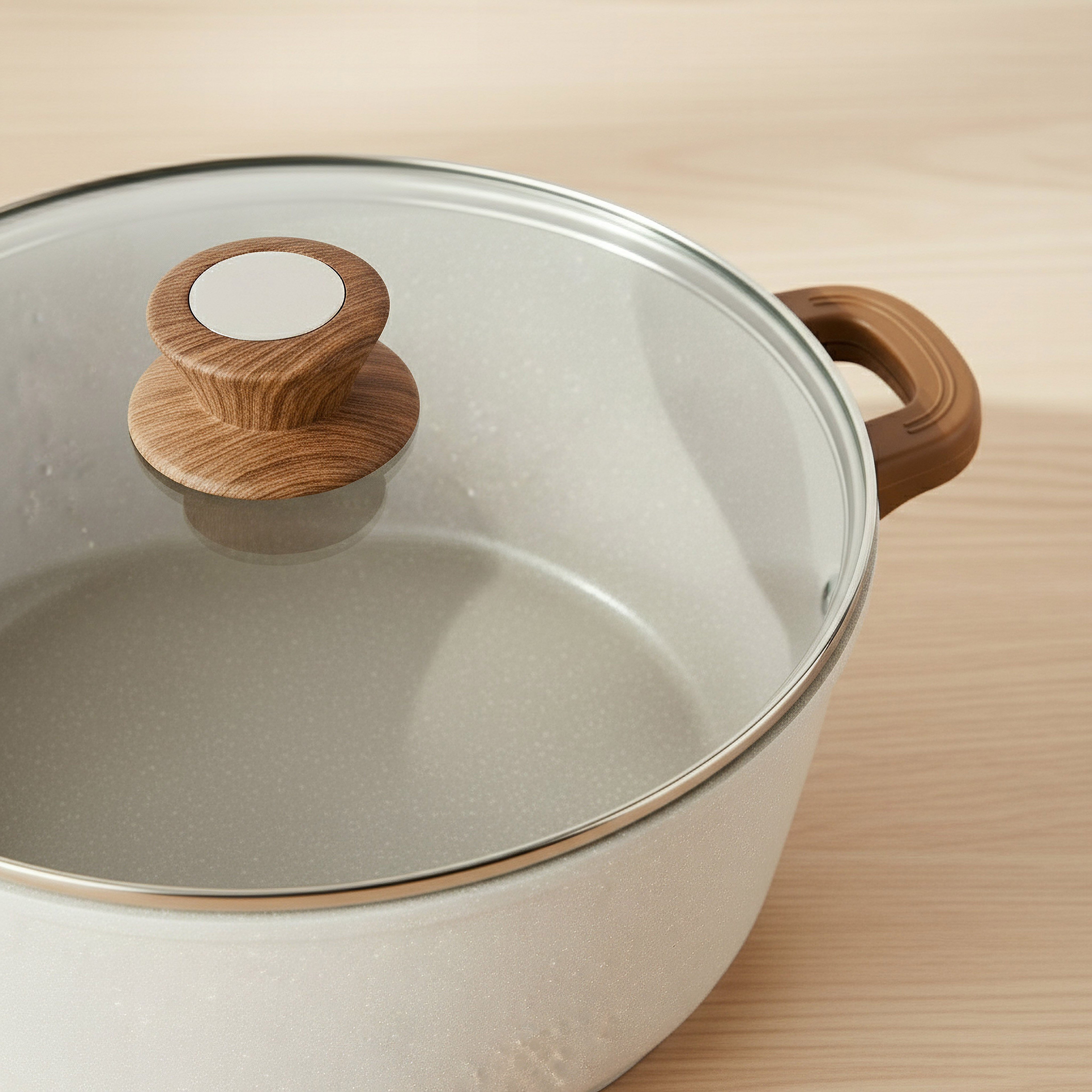 La Natura Induction Casserole with Lid - 28 cm-hbxhomeware-hbxkitchen-image-2