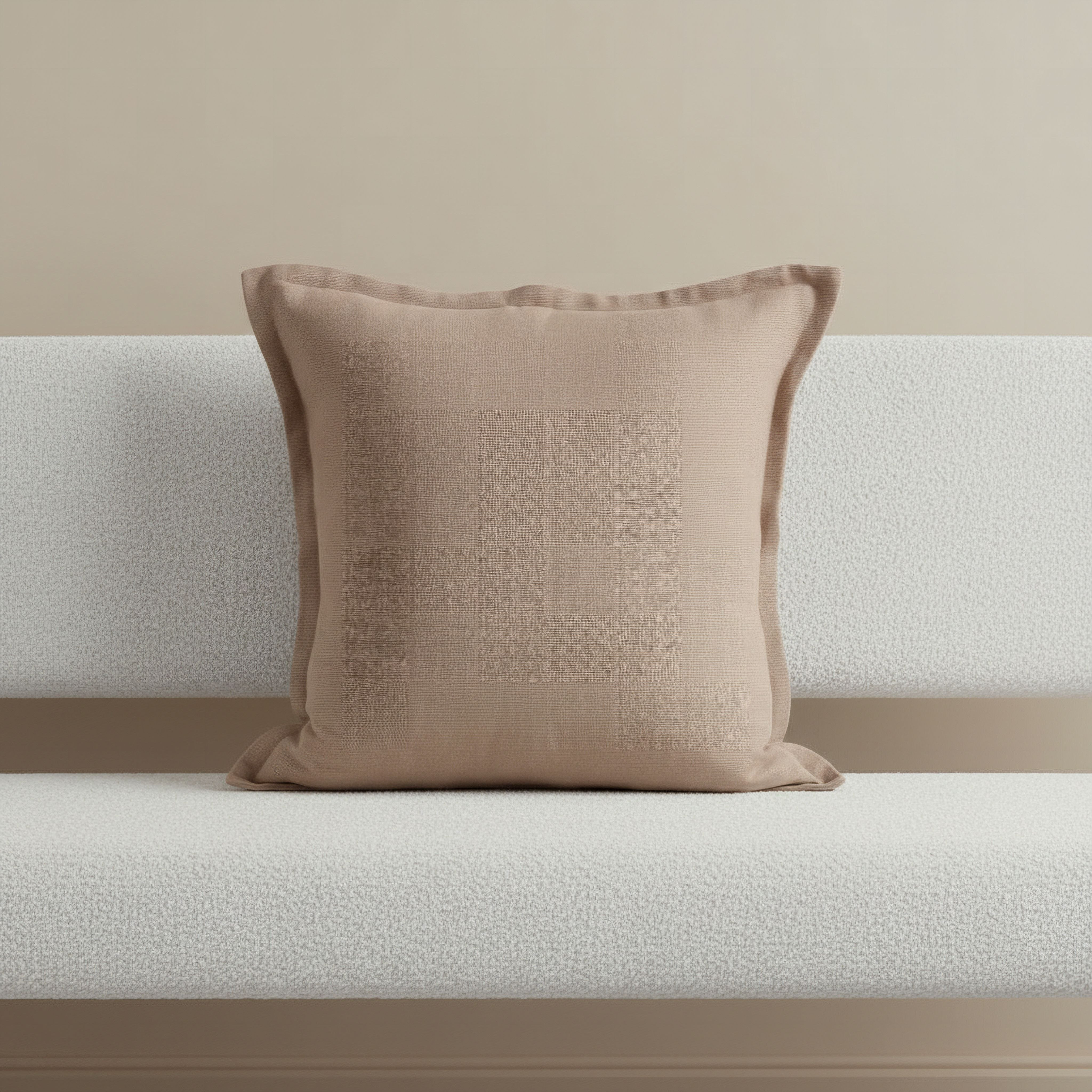Atlanta Ezra Rib Solid Cushion Cover - 50x50 cm-hbxhomeware-hbxbedroom-image-1