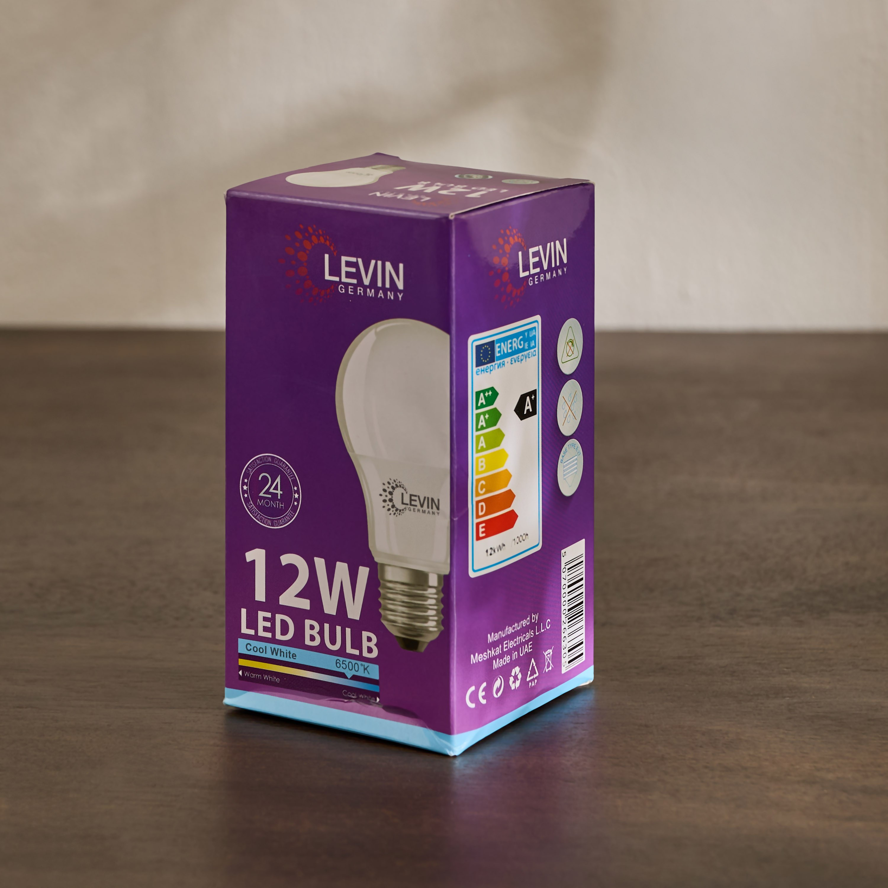 Levin LED 12W E27 6500K Day Light A-Bulb-hbxhomeware-hbxlivingroom-image-3