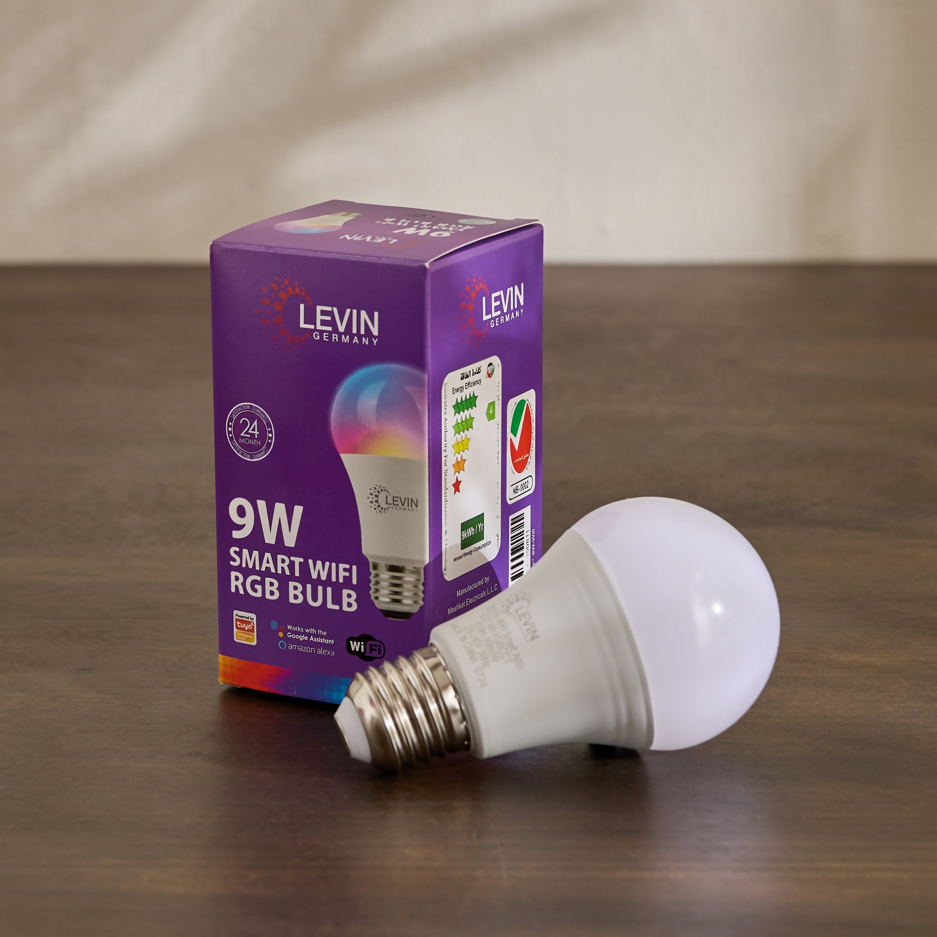 Tuya Wifi Smart A60 E27 Bulb with Alexa and Google Home-hbxhomeware-hbxlivingroom-image-2