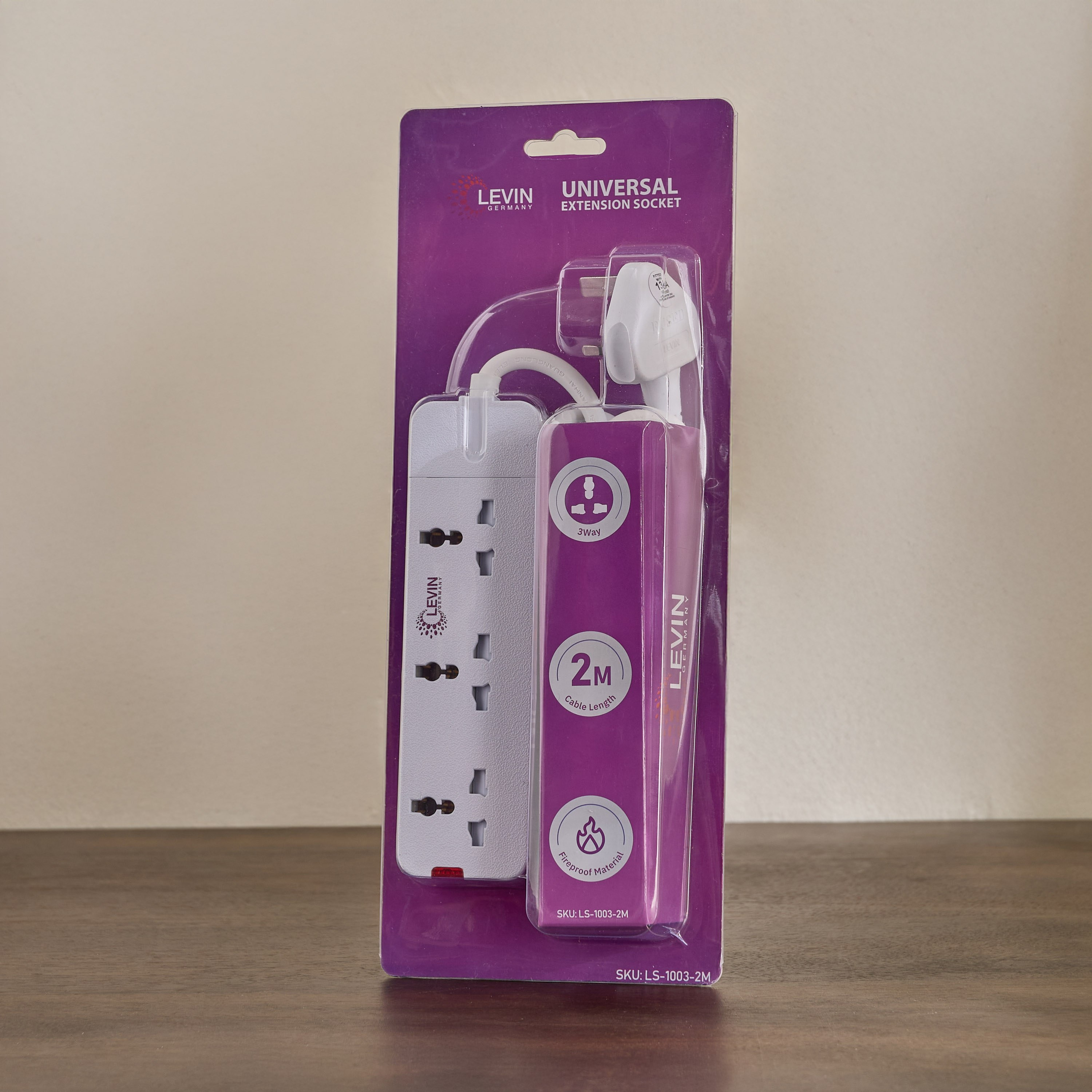 Levin 3-Way 3250W Universal Extension Socket with 2 M Cable-hbxbedroom-lighting-lightingaccessories-image-4