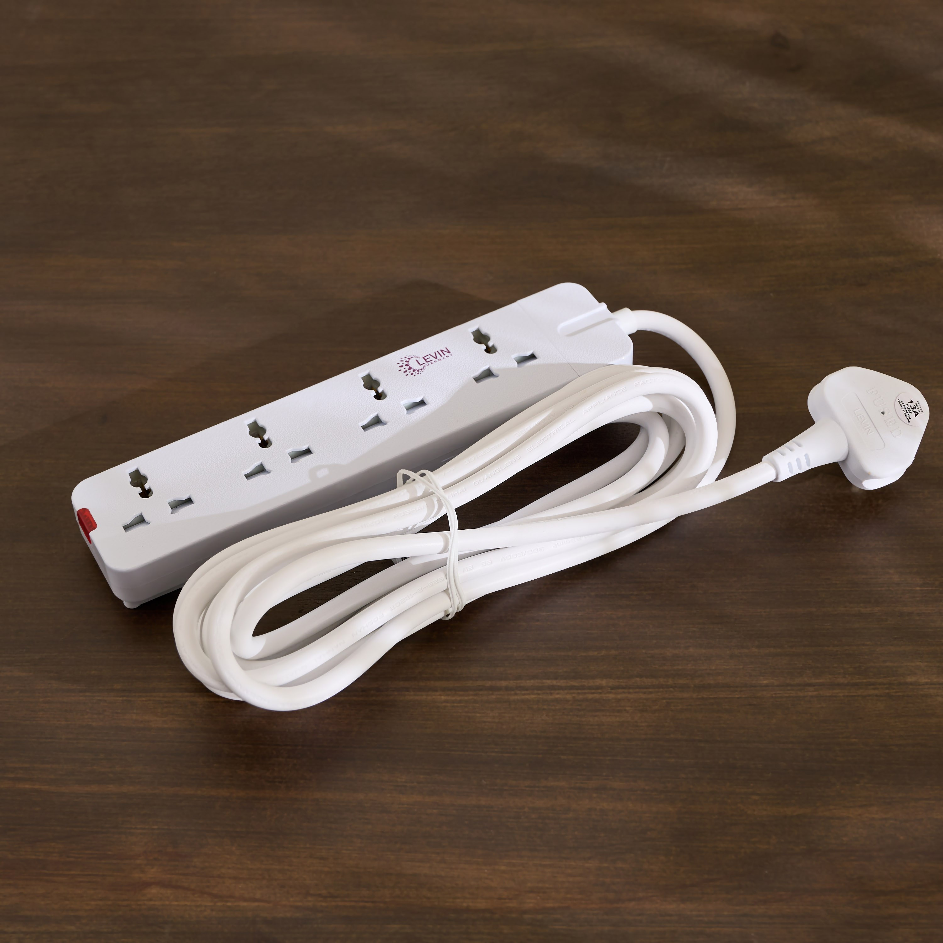 4-Way Universal Extension Socket with 4 Meter Cable Length-hbxbedroom-lighting-lightingaccessories-image-1