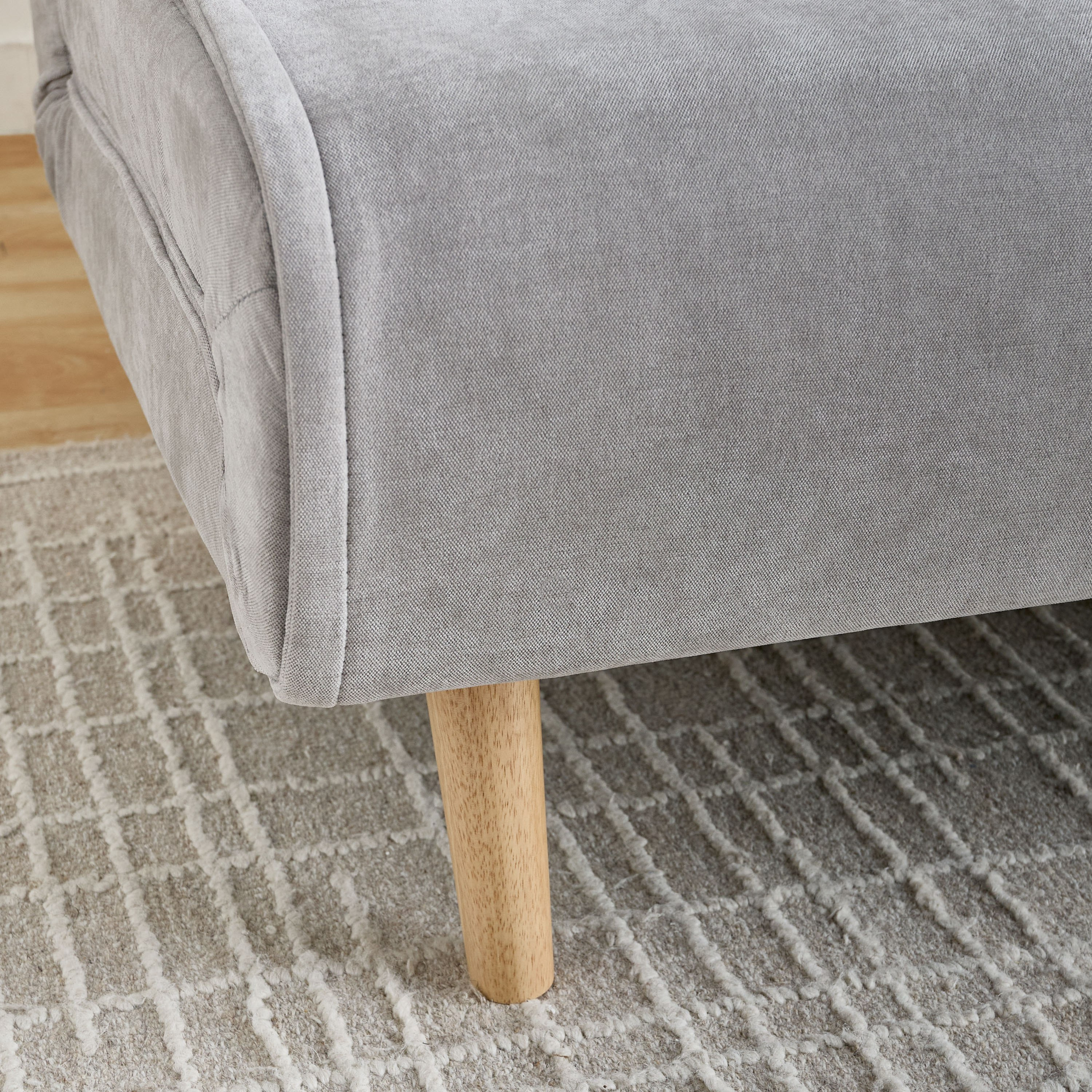 Movo Lisbon 2-Seater Fabric Sofa Bed with 2 Back Cushions-hbxfurniture-sofasandarmchairs-sofabeds-image-9