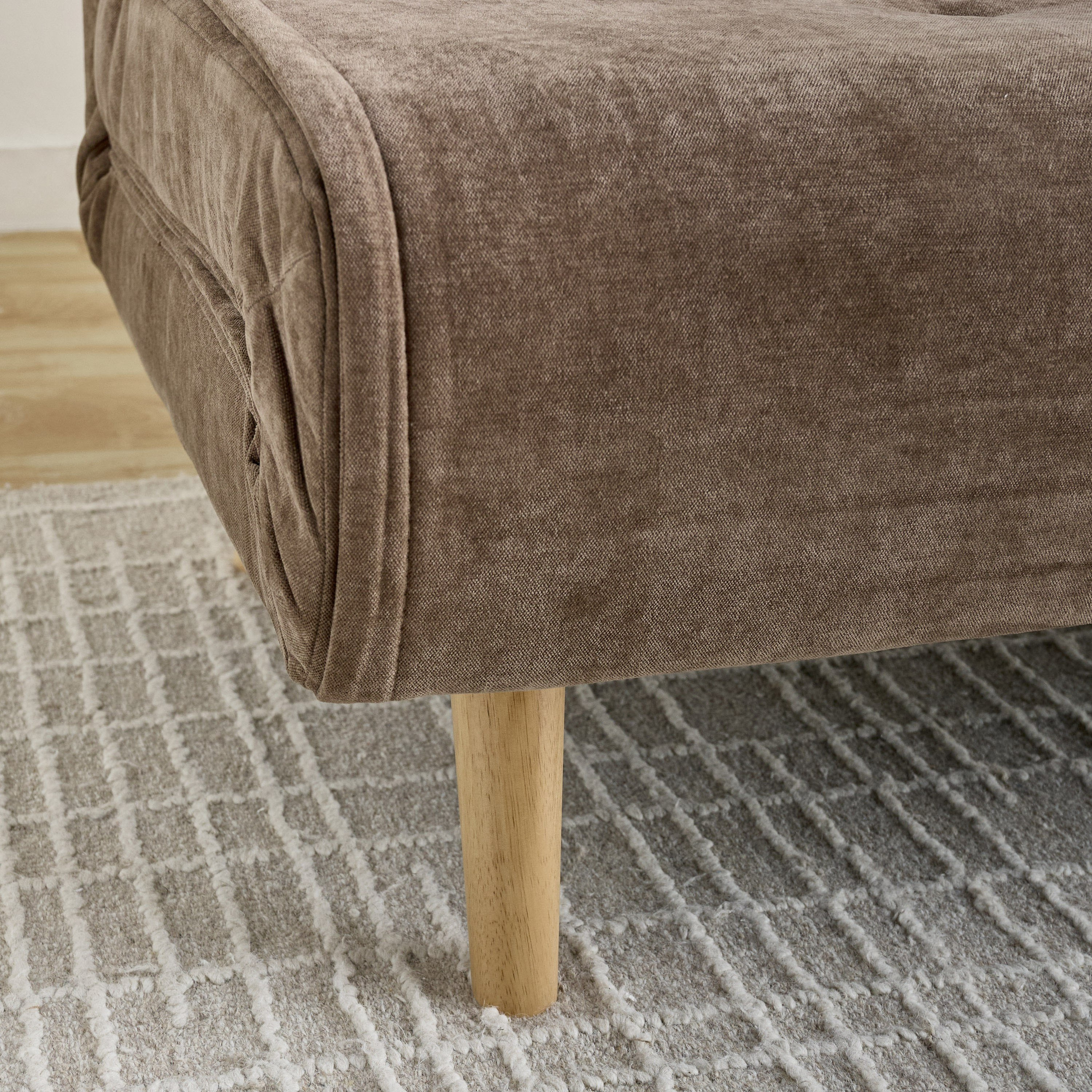 Movo Lisbon 2-Seater Fabric Sofa Bed with 2 Back Cushions-hbxfurniture-sofasandarmchairs-sofabeds-image-9