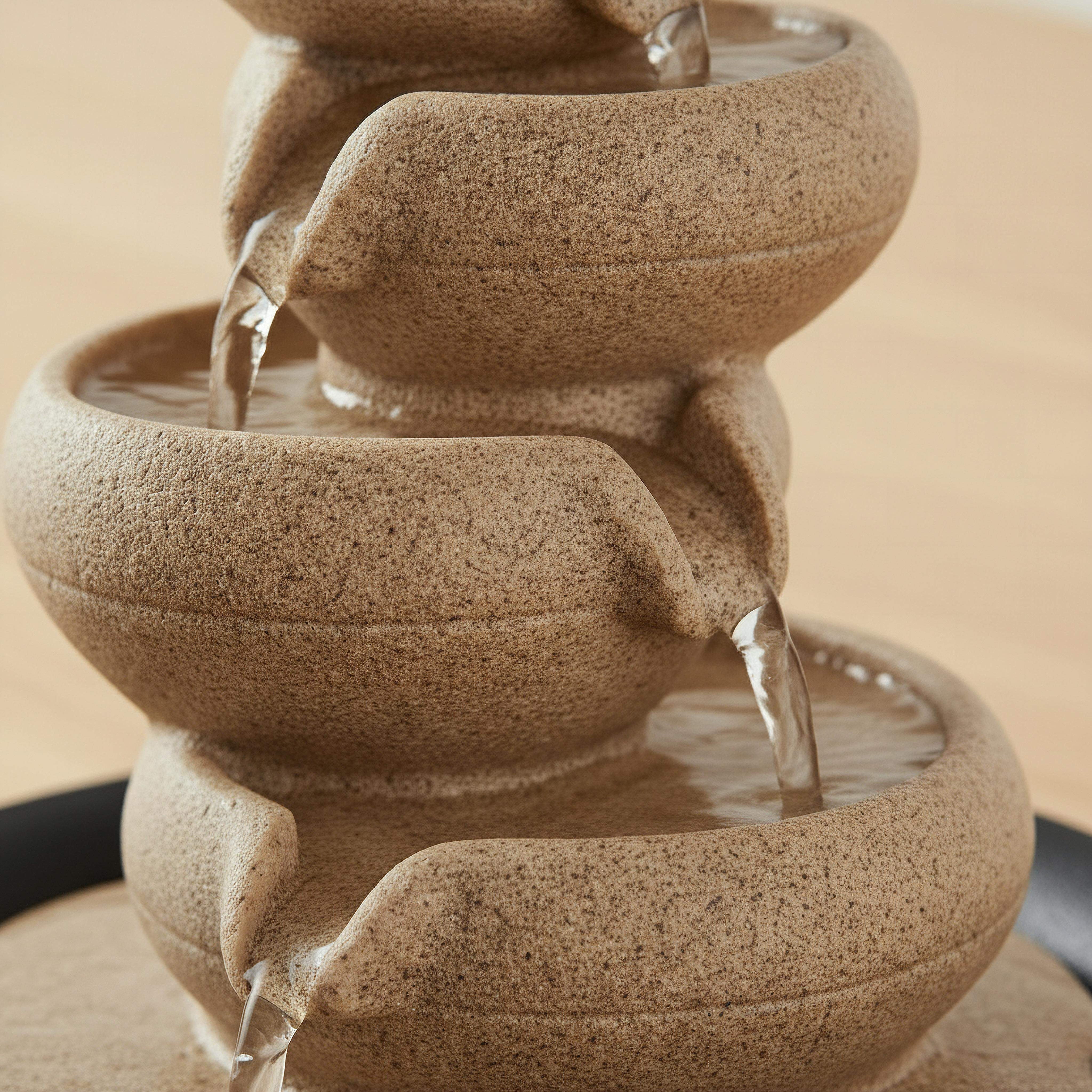 Belen Modern Fountain with Rolling Ball and LED Light - 21x21x26 cm-hbxhomeware-hbxdecorandfurnishings-image-3