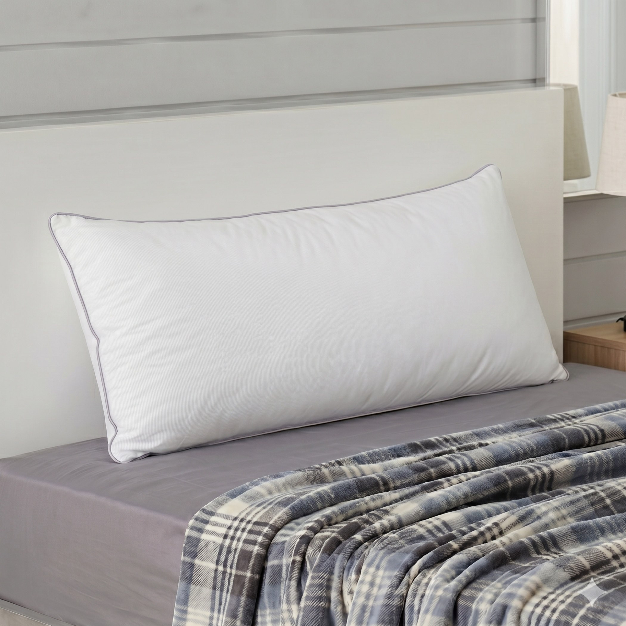 Opulent Lux Down Alternative Medium Support Pillow - 50x90 cm-hbxhomeware-hbxbedroom-image-1