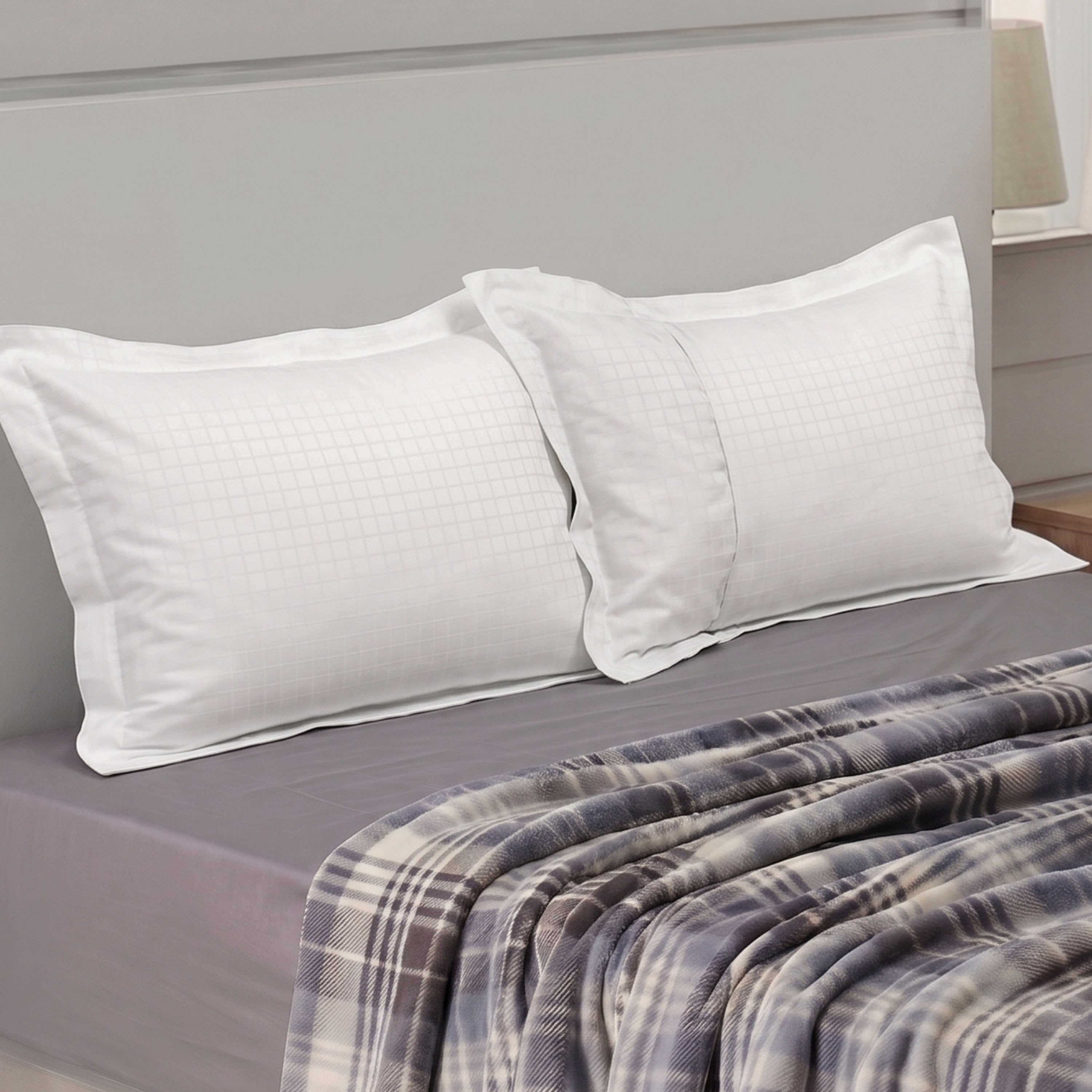 Cambridge 2-Piece 250 Thread Count Cotton Pillowcase Set - 50x90+5 cm-hbxhomeware-hbxbedroom-image-1