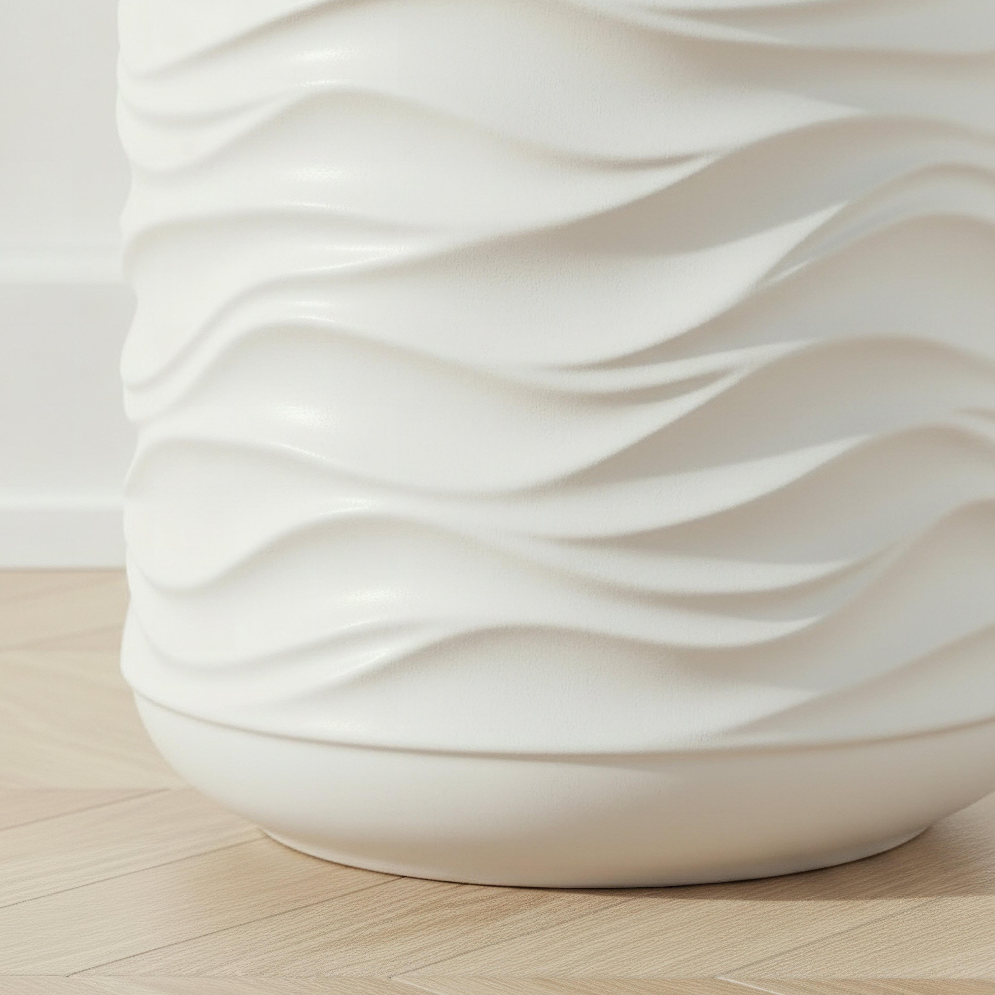 Opaline Vogish Decorative Ceramic Planter - 31x31x41 cm-hbxhomeware-hbxdecorandfurnishings-image-3