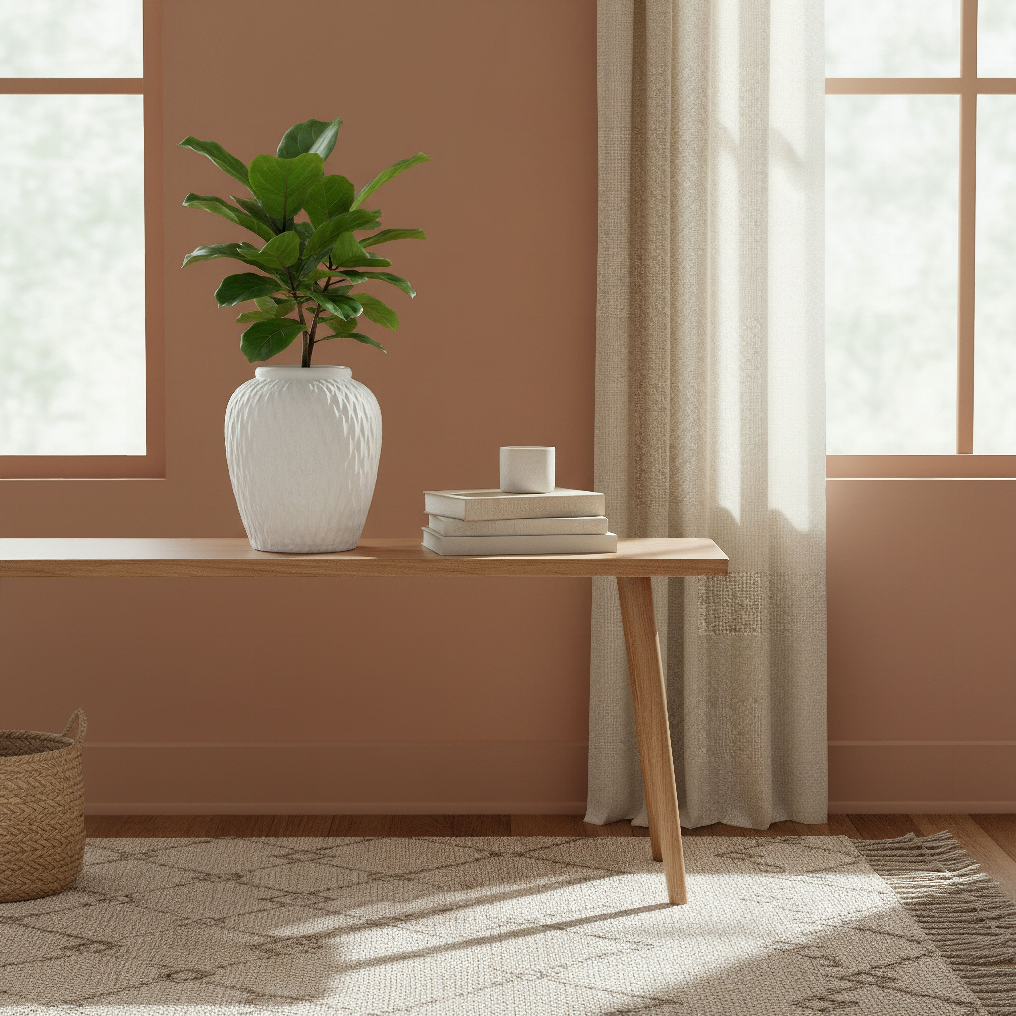 Opaline Vogish Decorative Ceramic Planter - 29x29x34 cm-hbxhomeware-hbxdecorandfurnishings-image-4