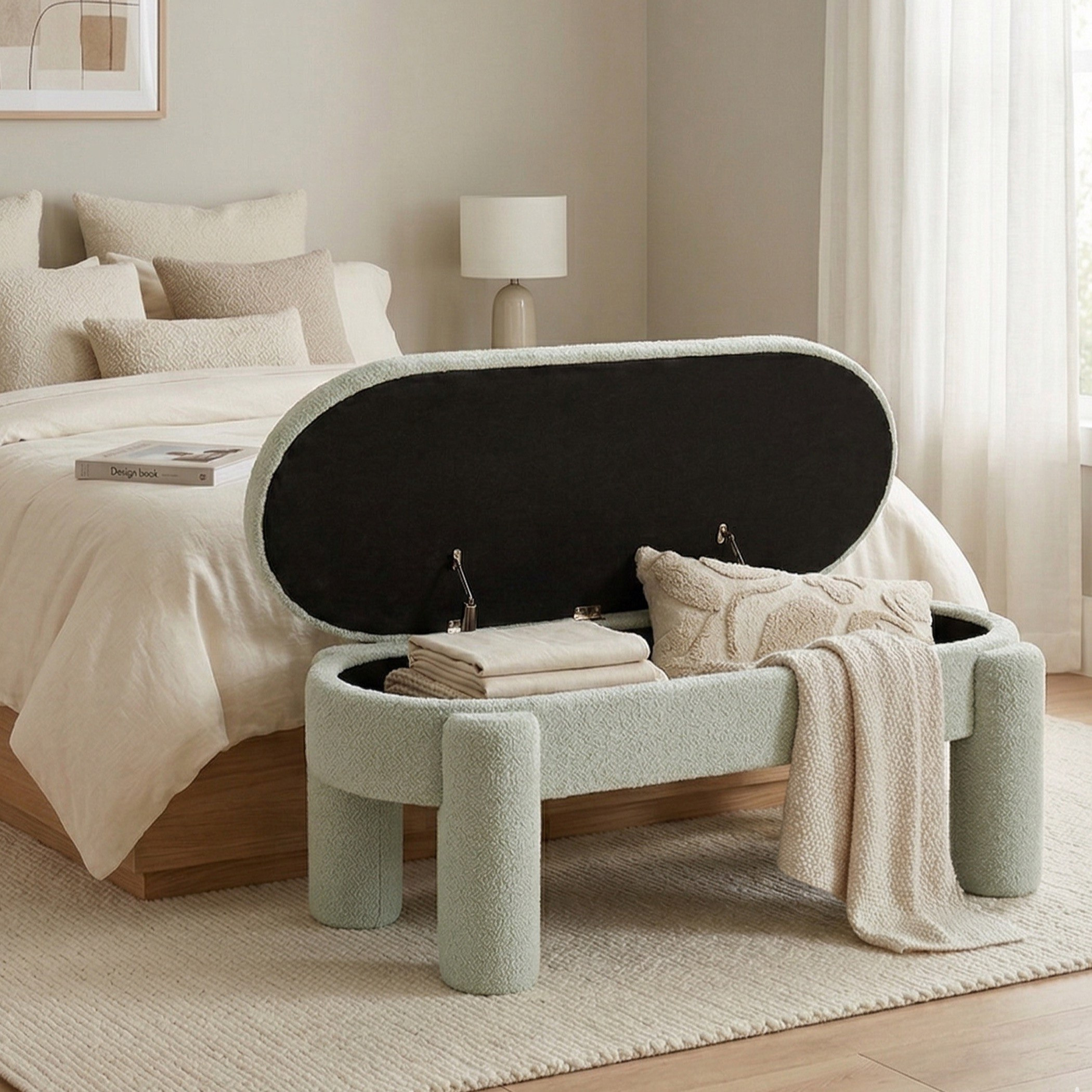 Sicilia Bedbench - 113x51x52 cm-hbxfurniture-sofasandarmchairs-benches-image-2