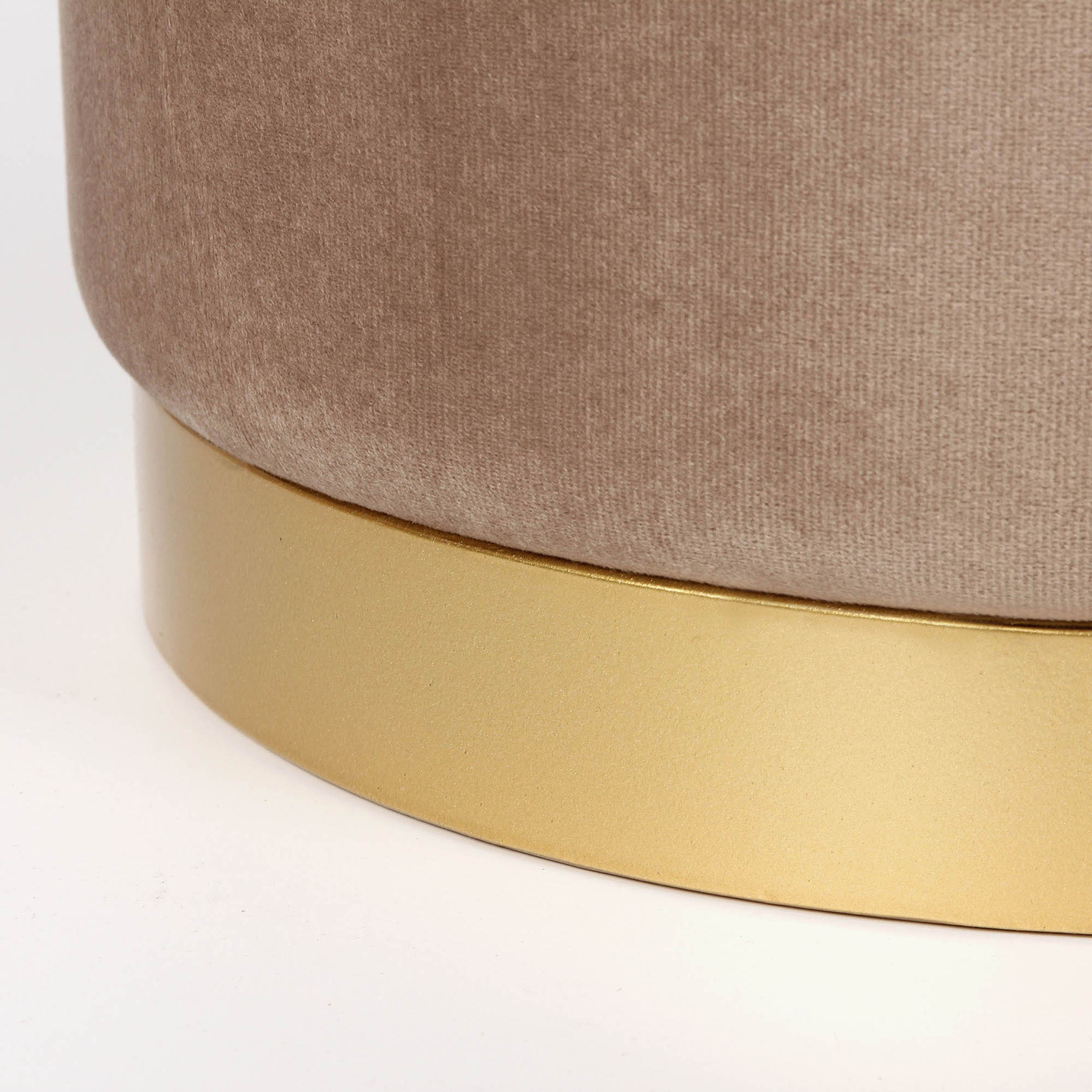 Kiva Fabric Round Ottoman-hbxlivingroom-sofasandarmchairs-ottomansandfootstools-image-3