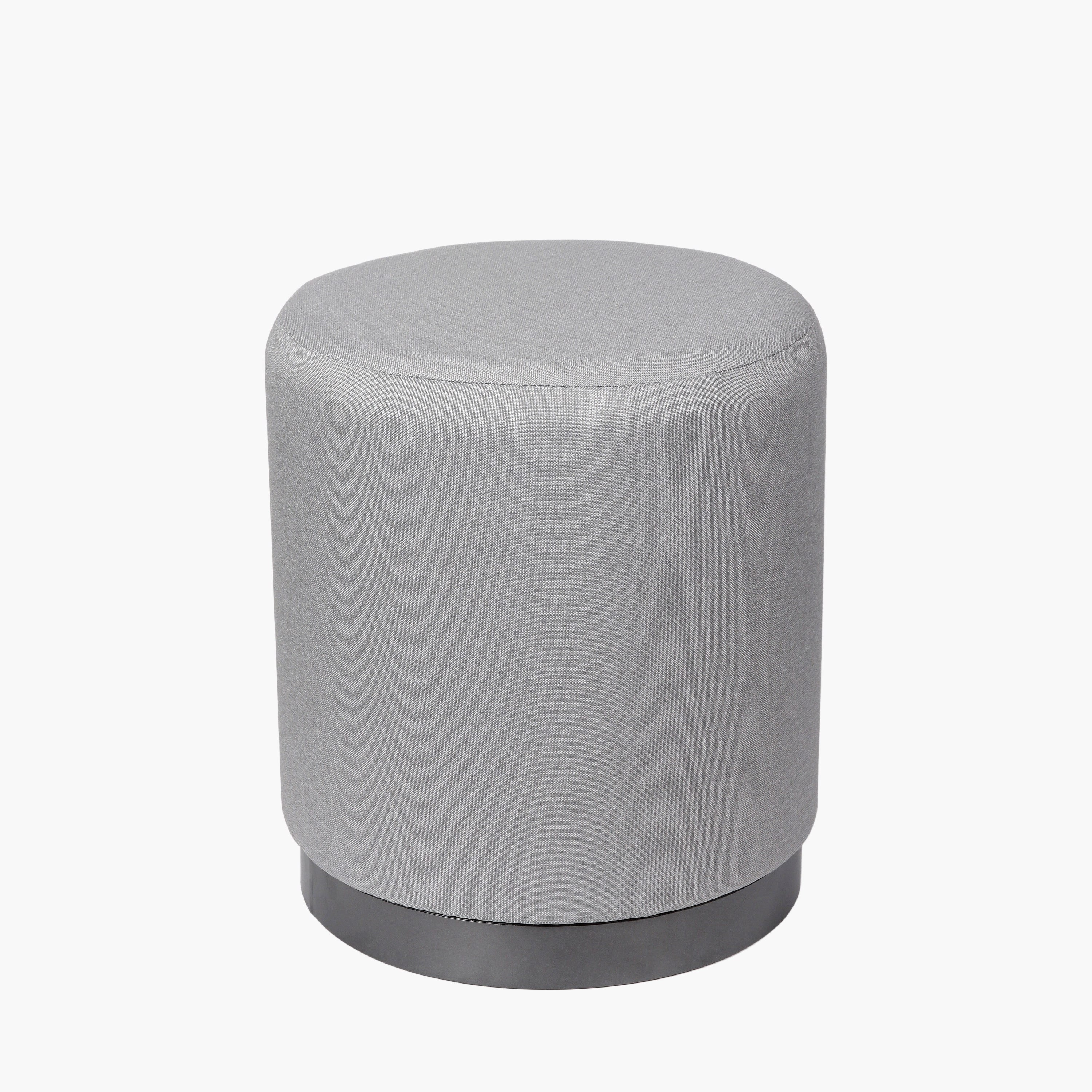 Kiva Fabric Round Ottoman-hbxlivingroom-sofasandarmchairs-ottomansandfootstools-image-2