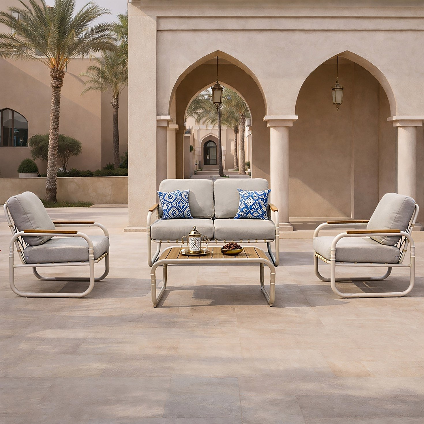 Vera Santorini 4-Seater Outdoor Sofa Set with Coffee Table and Cushions-hbxoutdoor-hbxoutdoorfurniture-sofasets-image-10